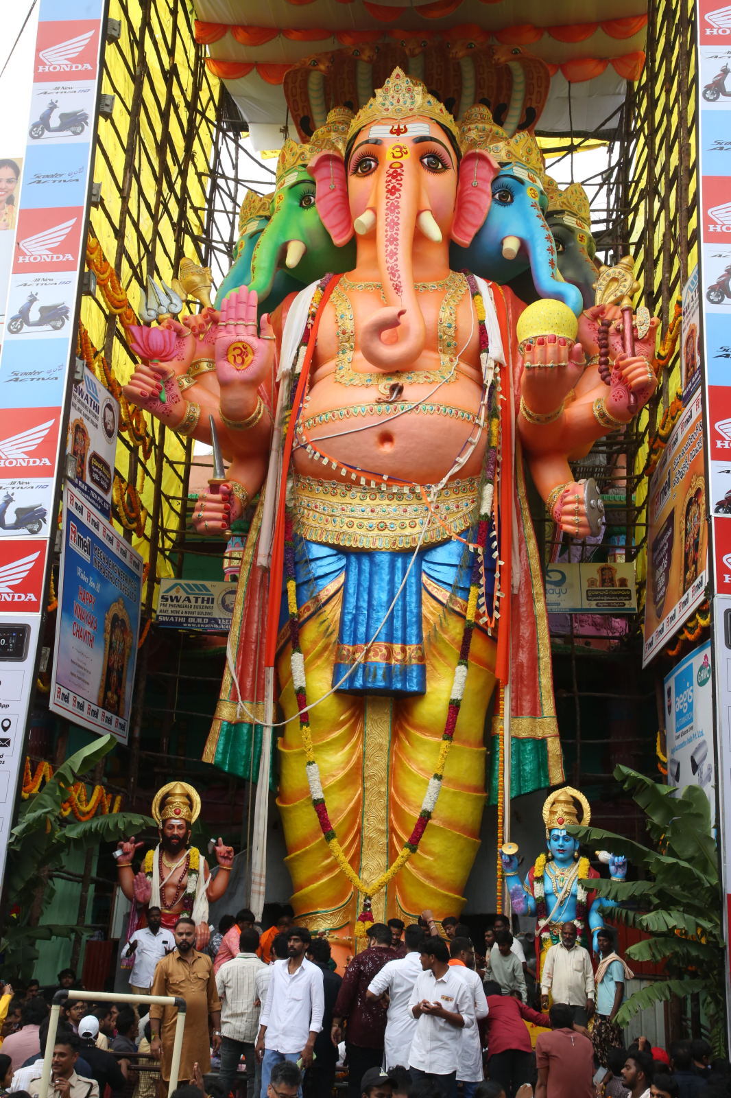 69 Feet Khairatabad Ganesh Idol 2026 Gallery Set 1 69 Feet Khairatabad Ganesh Idol 2026 Gallery Set 1