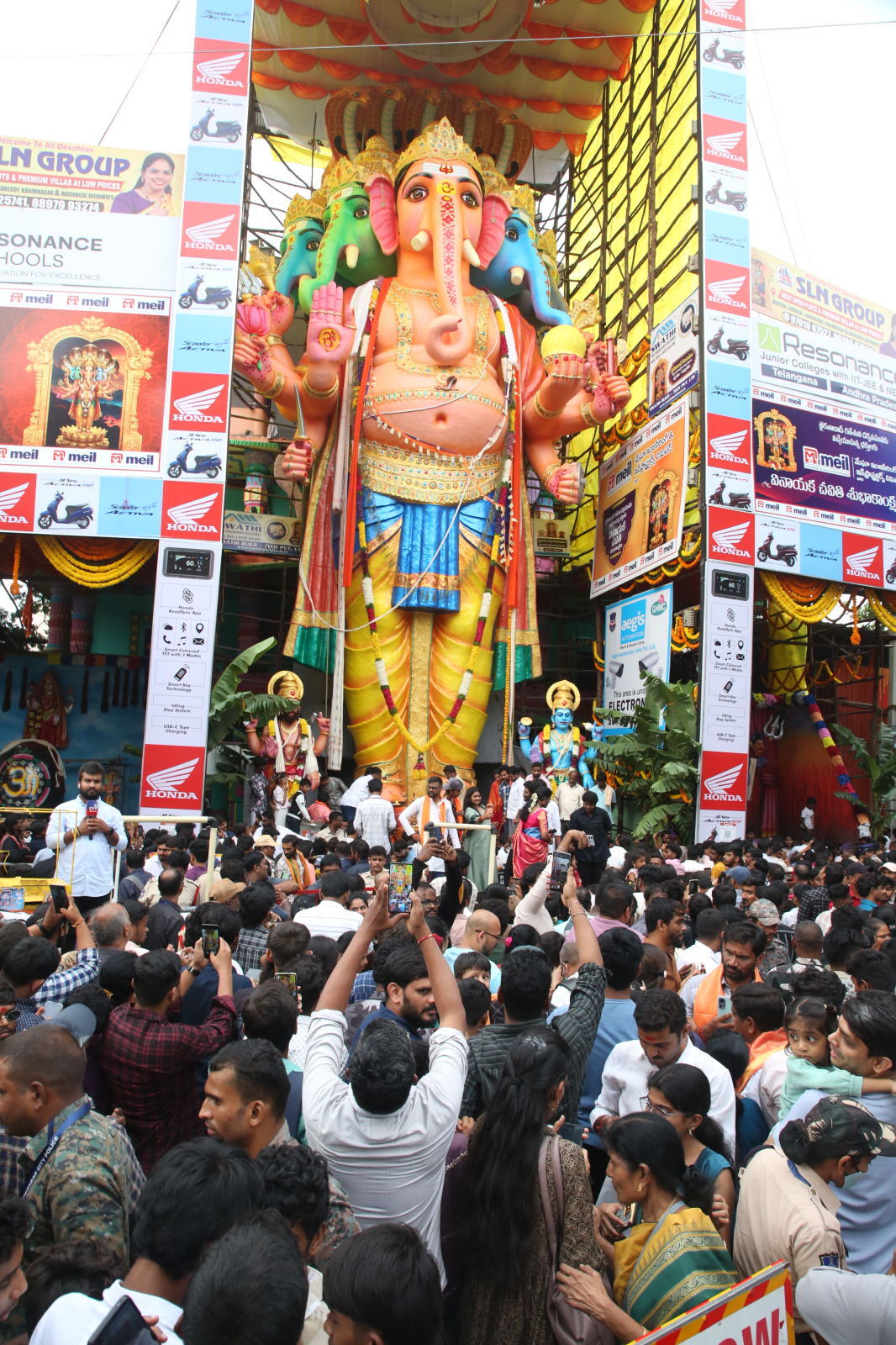 69 Feet Khairatabad Ganesh Idol 2026 Gallery Set 1 69 Feet Khairatabad Ganesh Idol 2026 Gallery Set 1