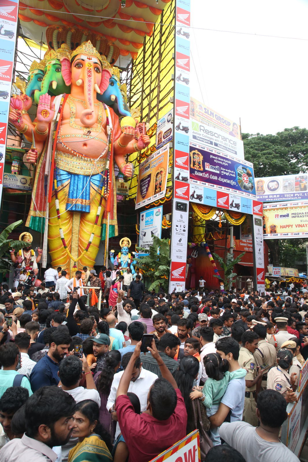 69 Feet Khairatabad Ganesh Idol 2026 Gallery Set 1 69 Feet Khairatabad Ganesh Idol 2026 Gallery Set 1