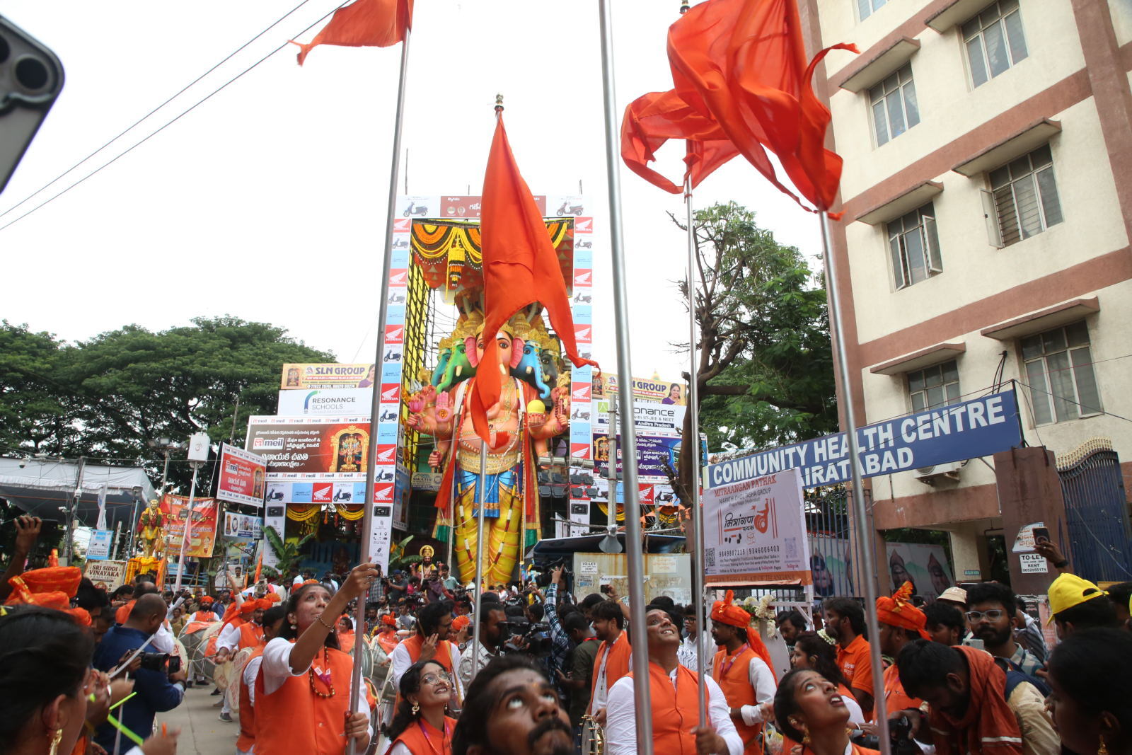 69 Feet Khairatabad Ganesh Idol 2026 Gallery Set 1 69 Feet Khairatabad Ganesh Idol 2026 Gallery Set 1