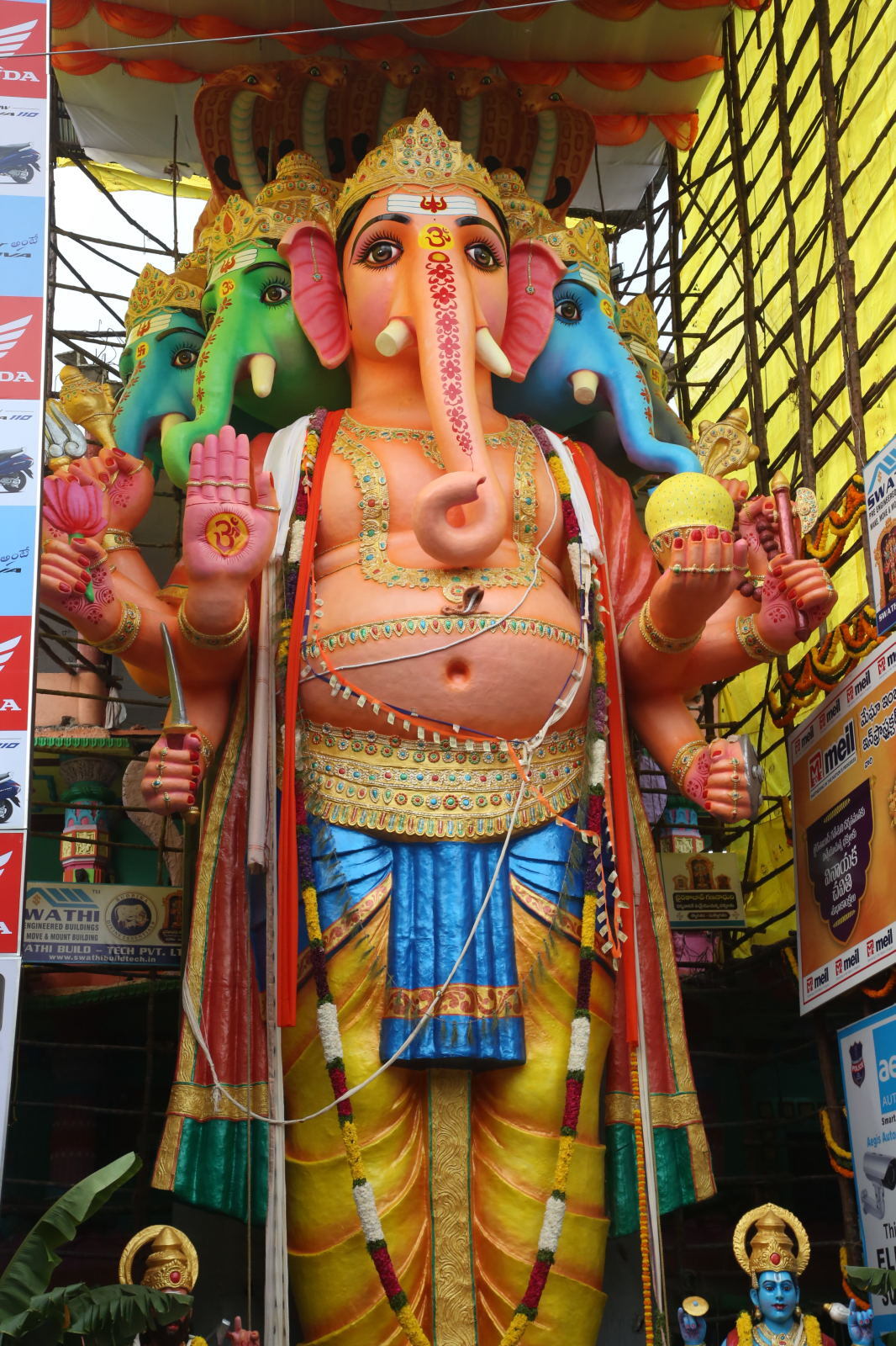 69 Feet Khairatabad Ganesh Idol 2026 Gallery Set 1 69 Feet Khairatabad Ganesh Idol 2026 Gallery Set 1