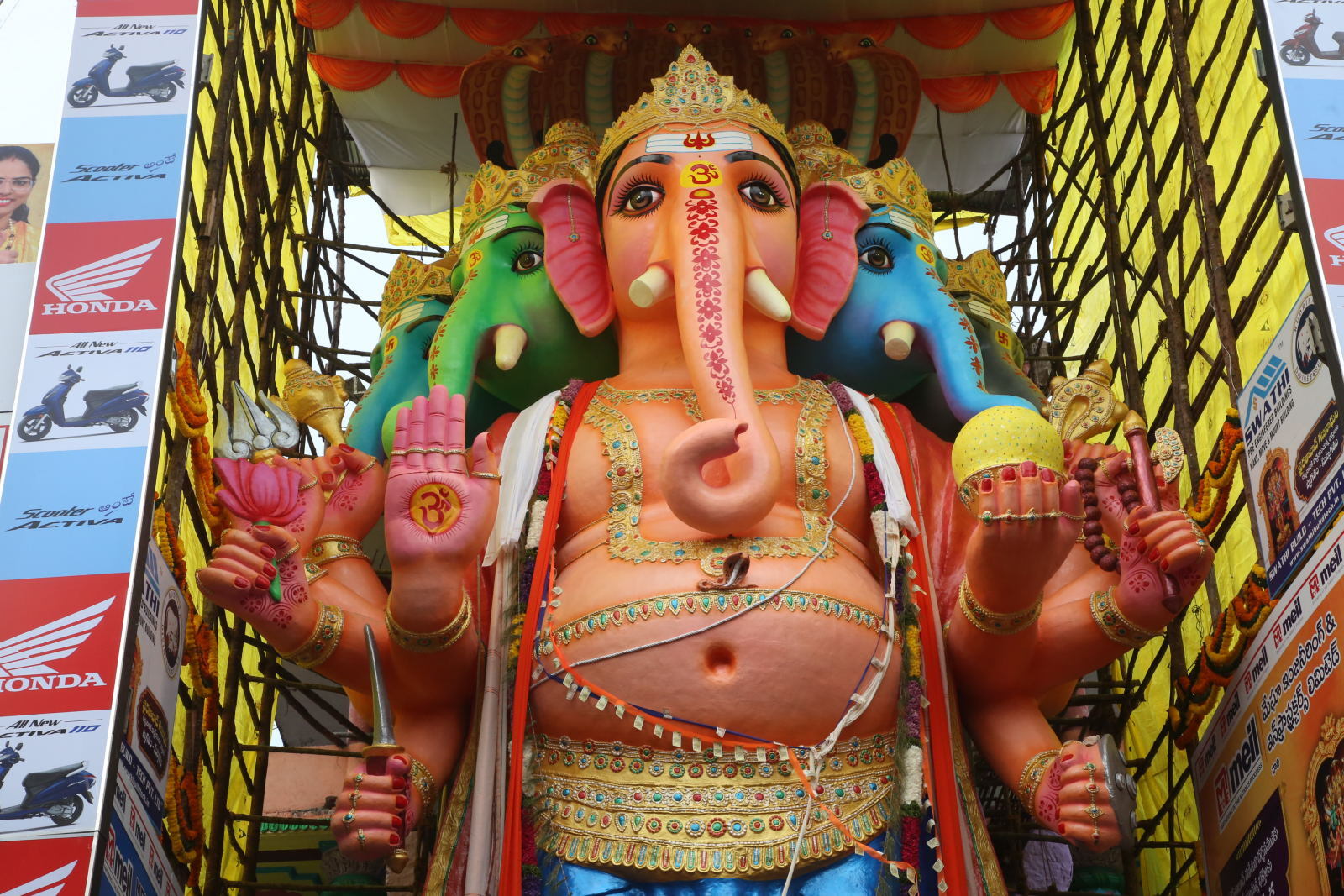 69 Feet Khairatabad Ganesh Idol 2026 Gallery Set 1 69 Feet Khairatabad Ganesh Idol 2026 Gallery Set 1
