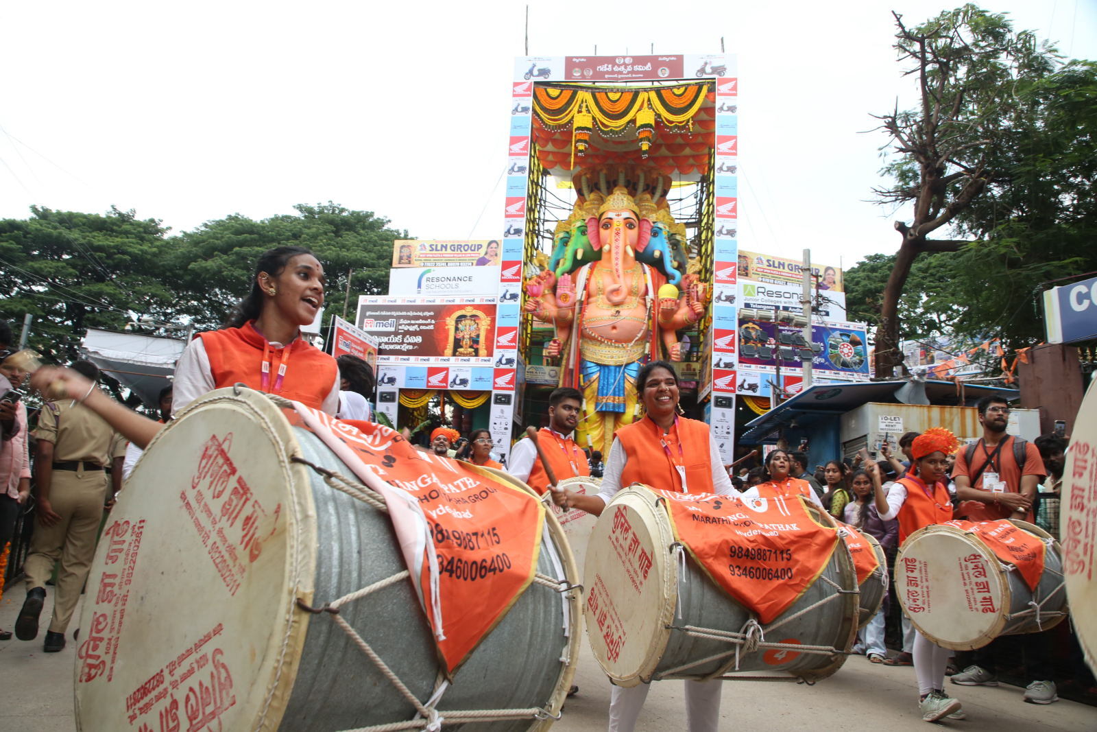 69 Feet Khairatabad Ganesh Idol 2026 Gallery Set 2