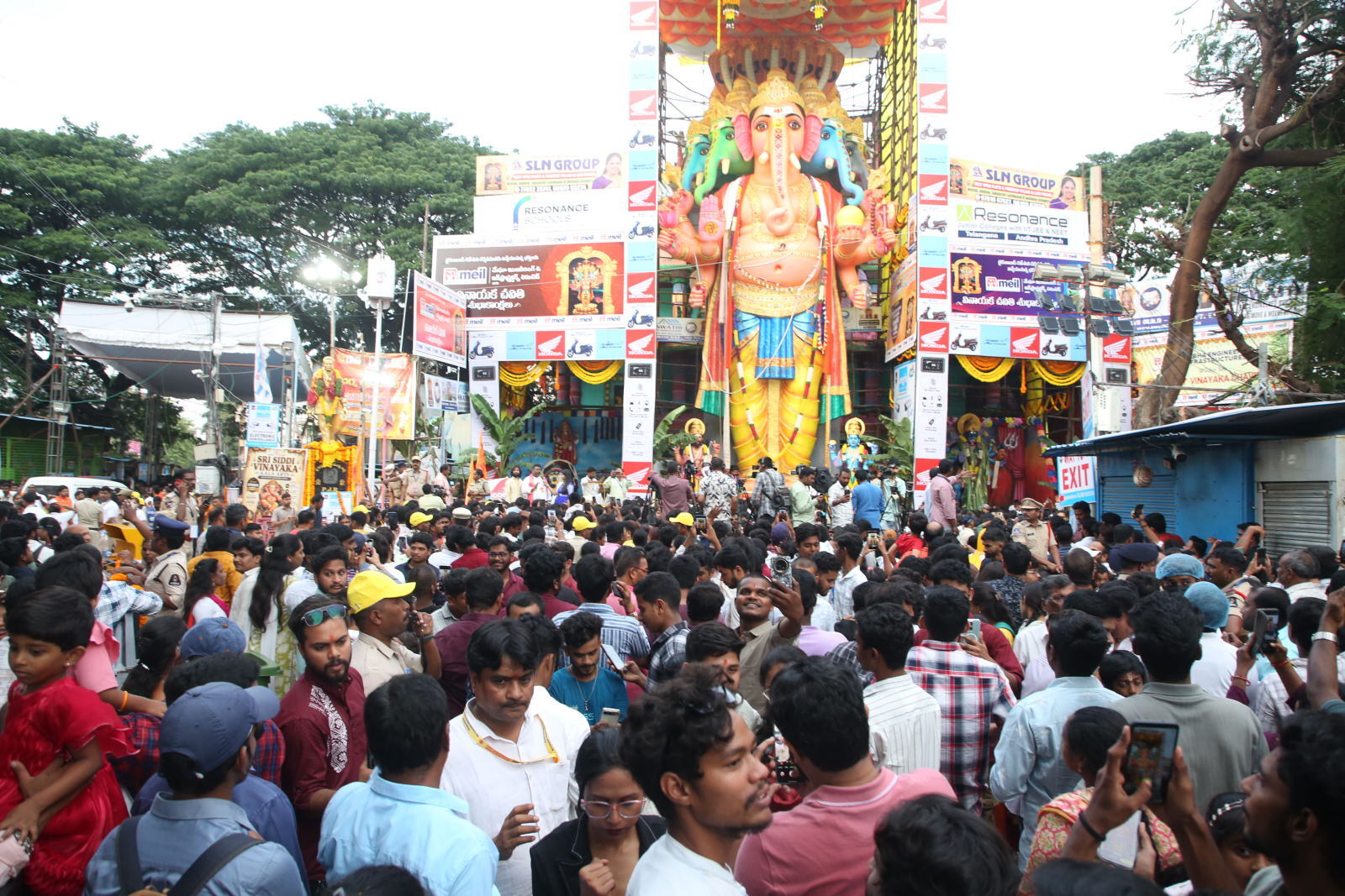 69 Feet Khairatabad Ganesh Idol 2026 Gallery Set 2 69 Feet Khairatabad Ganesh Idol 2026 Gallery Set 2