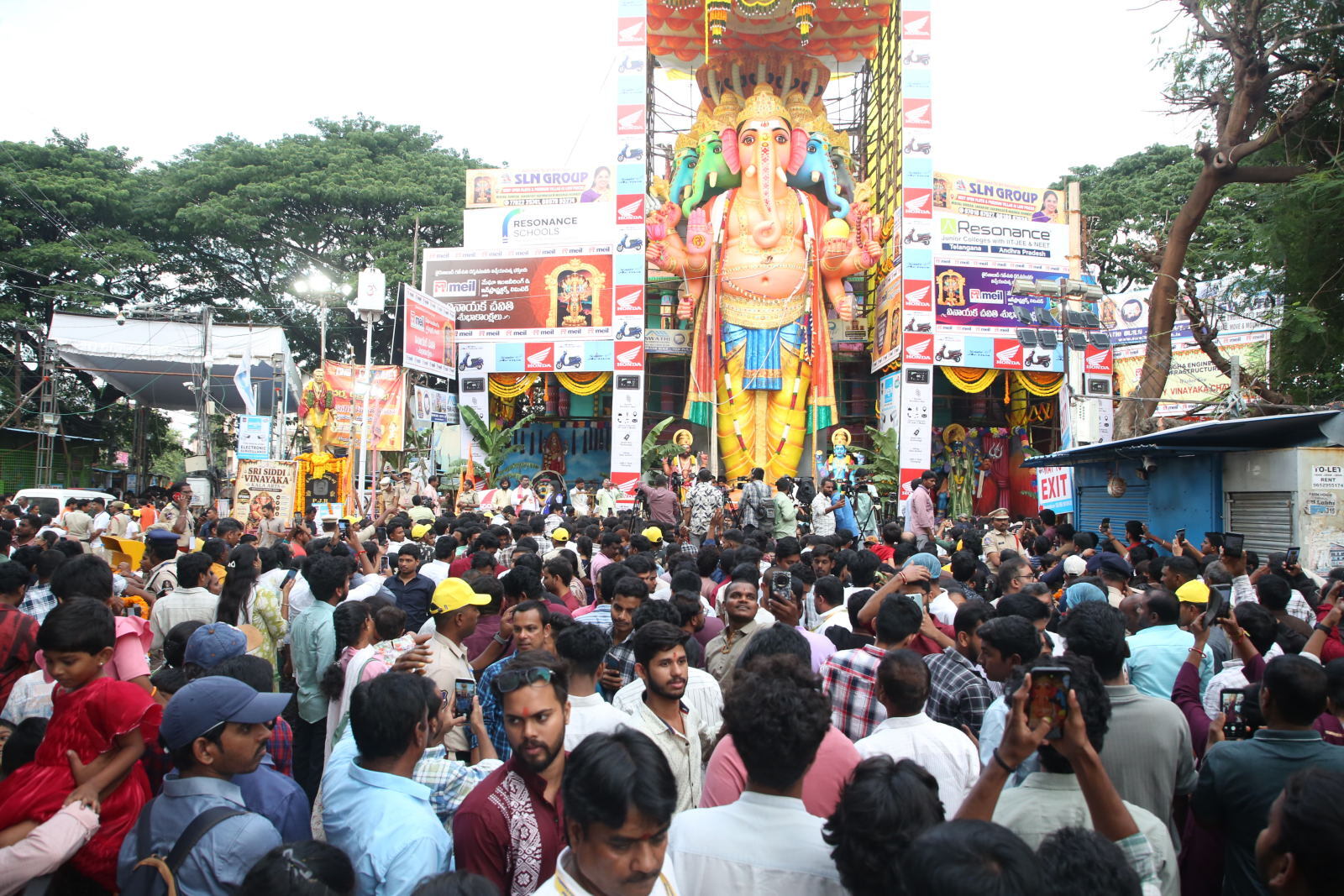 69 Feet Khairatabad Ganesh Idol 2026 Gallery Set 2 69 Feet Khairatabad Ganesh Idol 2026 Gallery Set 2