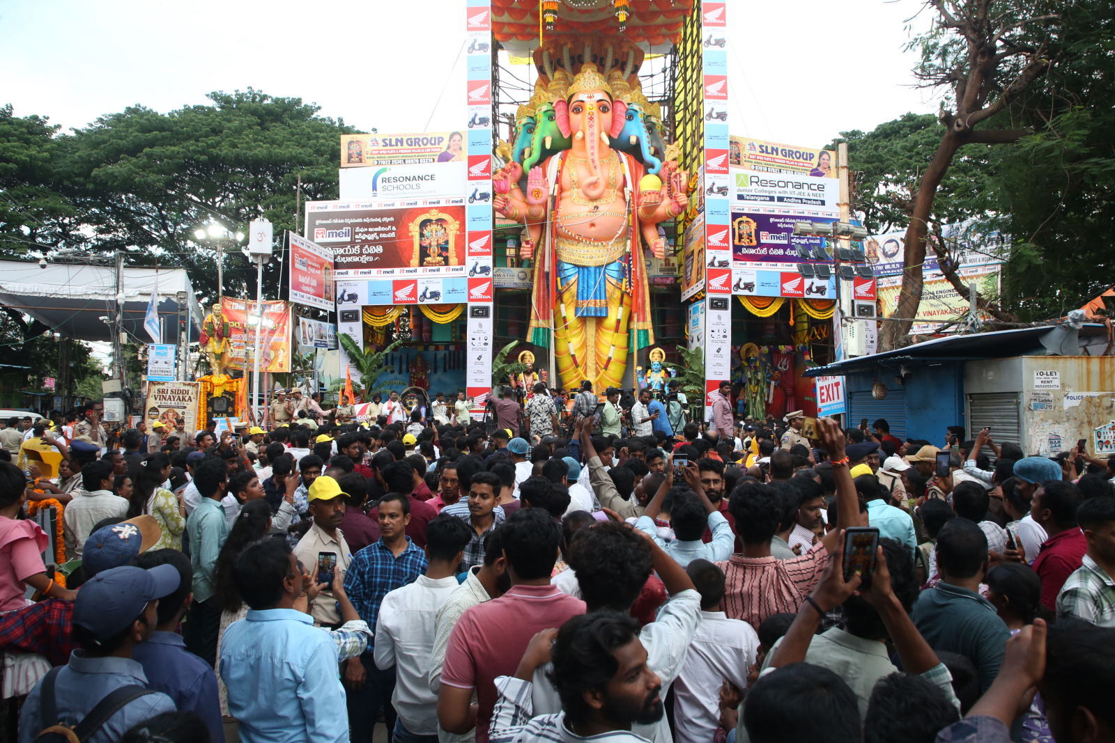 69 Feet Khairatabad Ganesh Idol 2026 Gallery Set 2 69 Feet Khairatabad Ganesh Idol 2026 Gallery Set 2