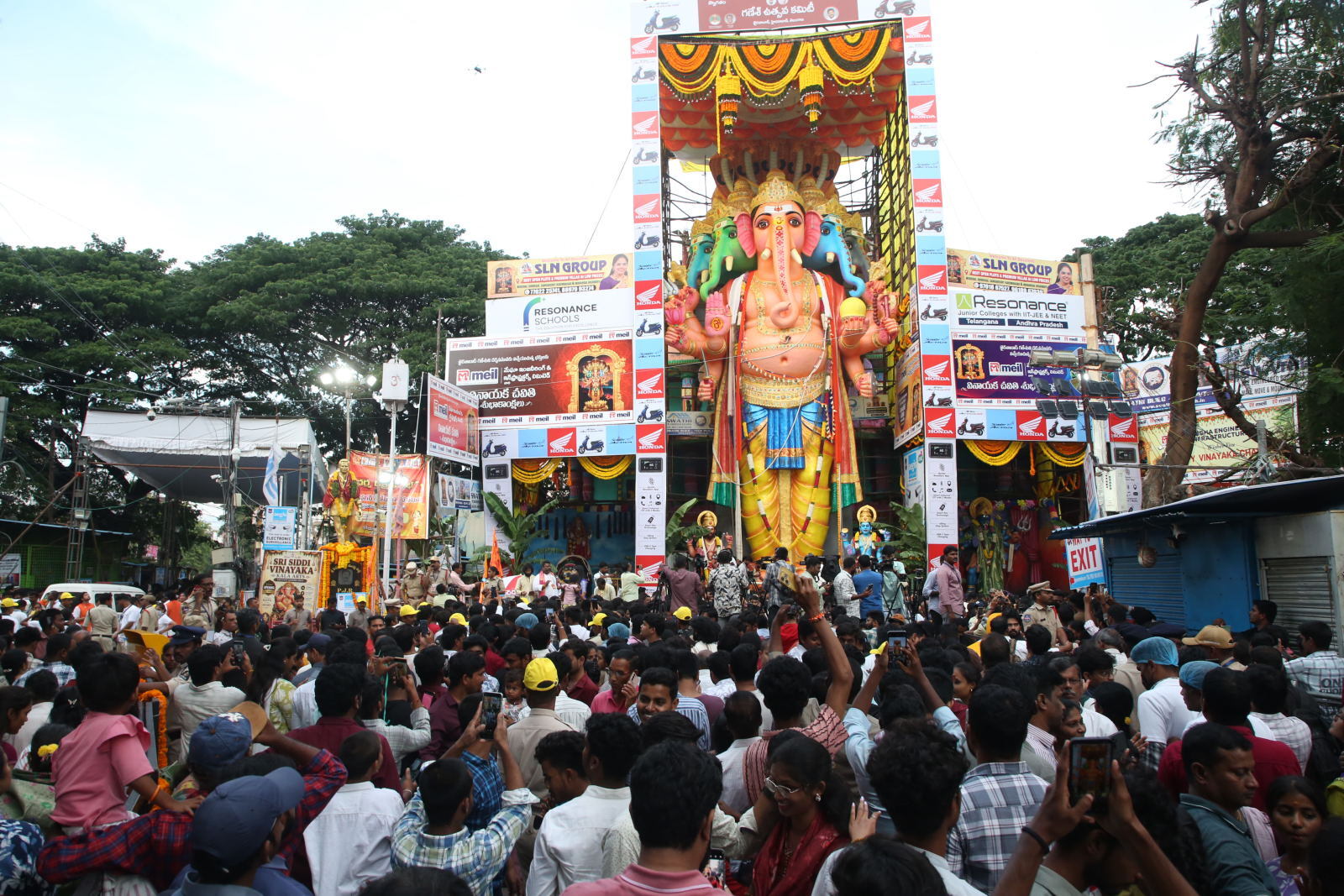69 Feet Khairatabad Ganesh Idol 2026 Gallery Set 2 69 Feet Khairatabad Ganesh Idol 2026 Gallery Set 2
