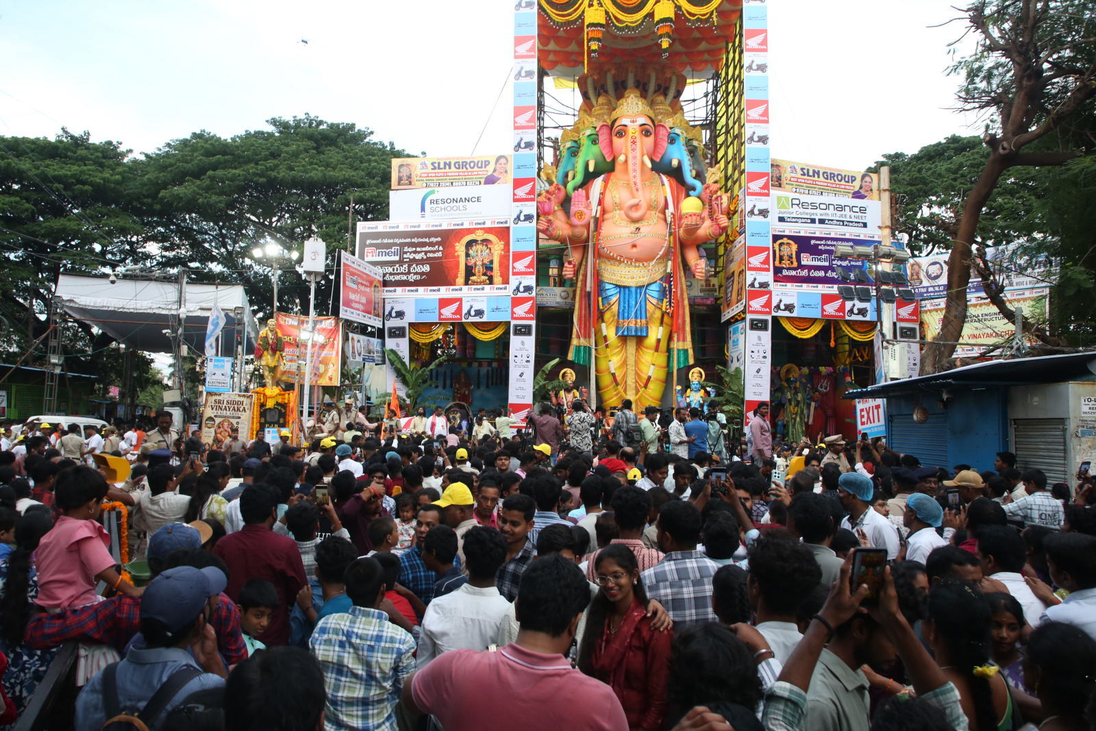 69 Feet Khairatabad Ganesh Idol 2026 Gallery Set 2 69 Feet Khairatabad Ganesh Idol 2026 Gallery Set 2