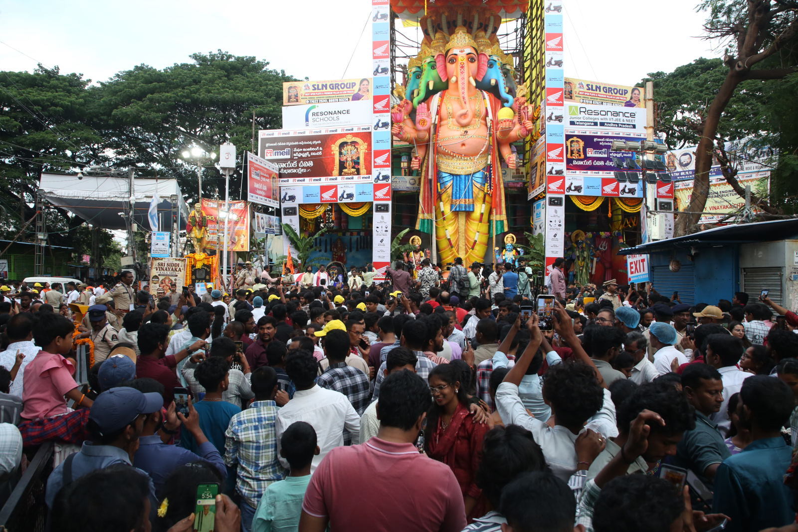 69 Feet Khairatabad Ganesh Idol 2026 Gallery Set 2 69 Feet Khairatabad Ganesh Idol 2026 Gallery Set 2