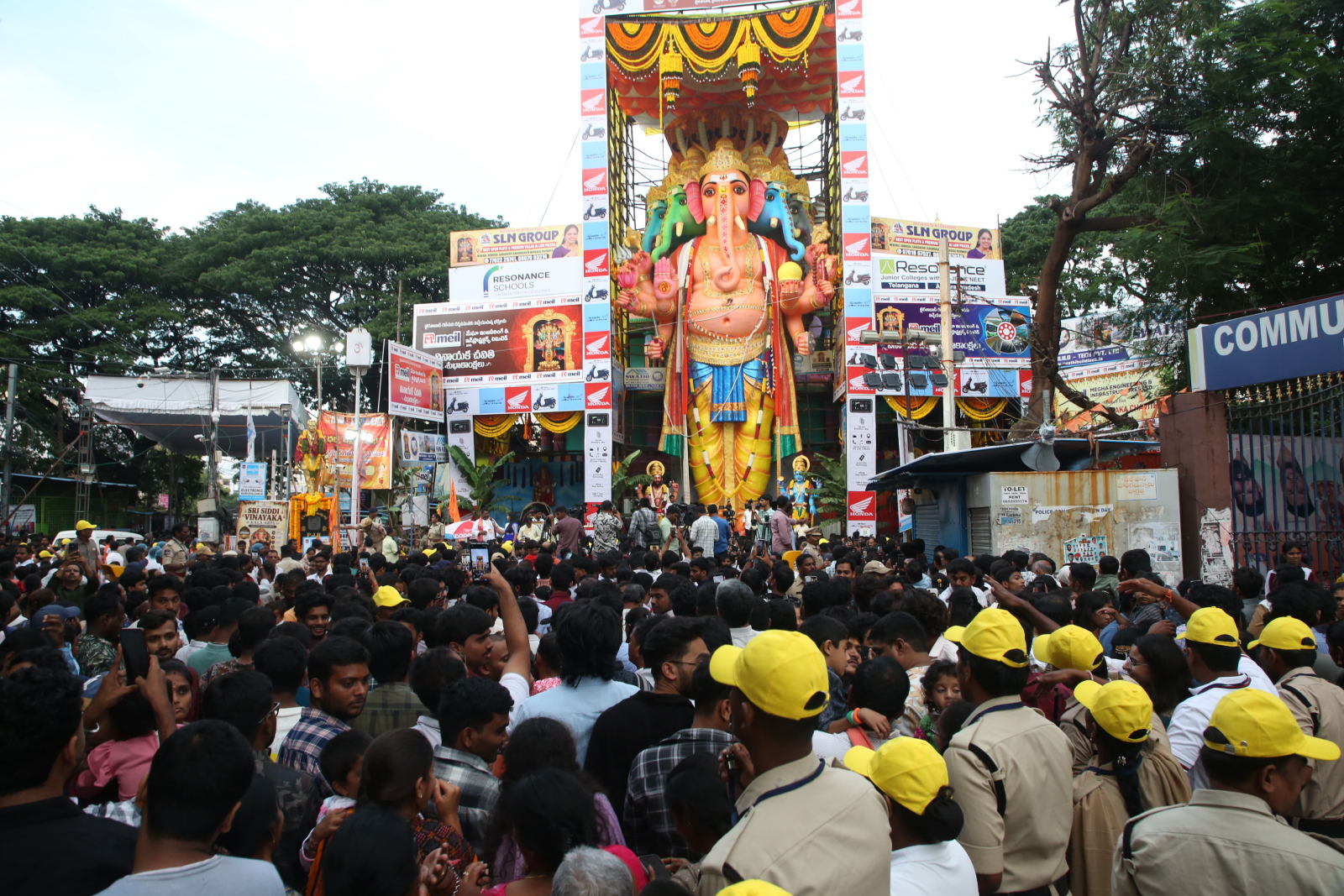 69 Feet Khairatabad Ganesh Idol 2026 Gallery Set 2 69 Feet Khairatabad Ganesh Idol 2026 Gallery Set 2