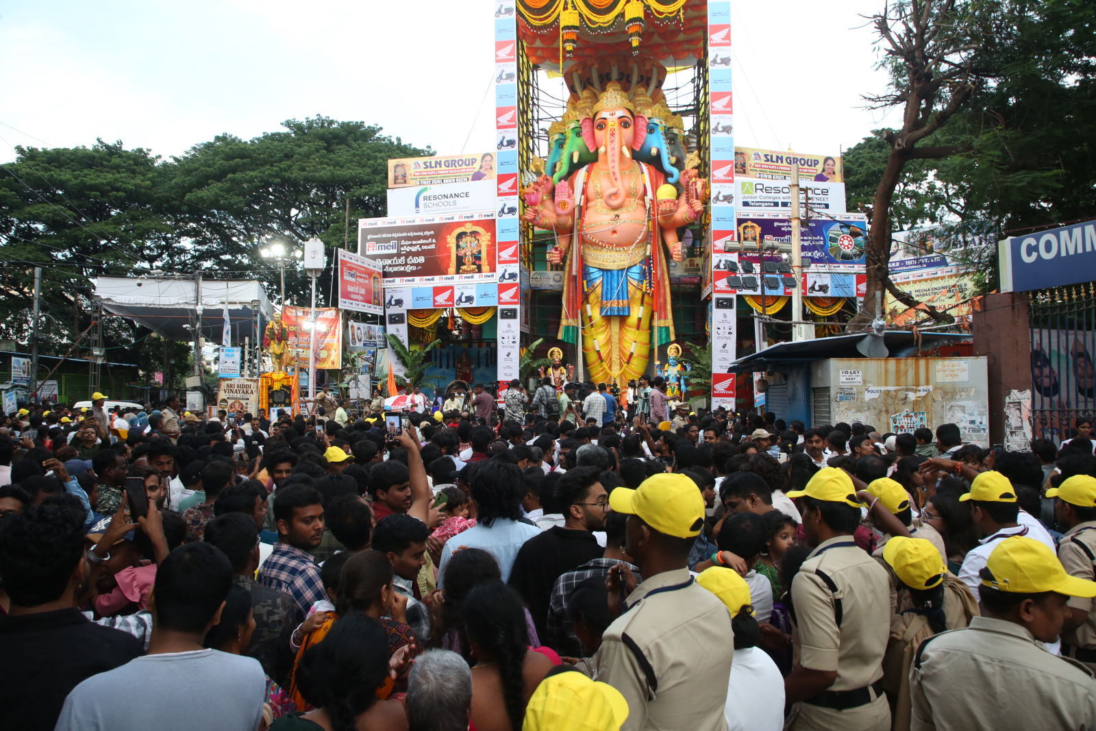 69 Feet Khairatabad Ganesh Idol 2026 Gallery Set 2 69 Feet Khairatabad Ganesh Idol 2026 Gallery Set 2
