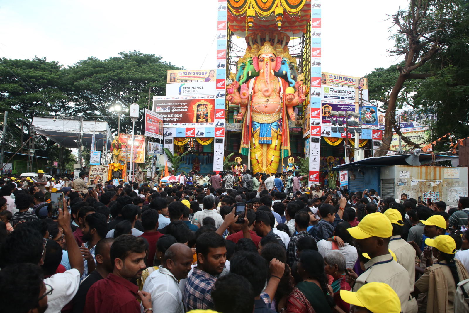 69 Feet Khairatabad Ganesh Idol 2026 Gallery Set 2 69 Feet Khairatabad Ganesh Idol 2026 Gallery Set 2