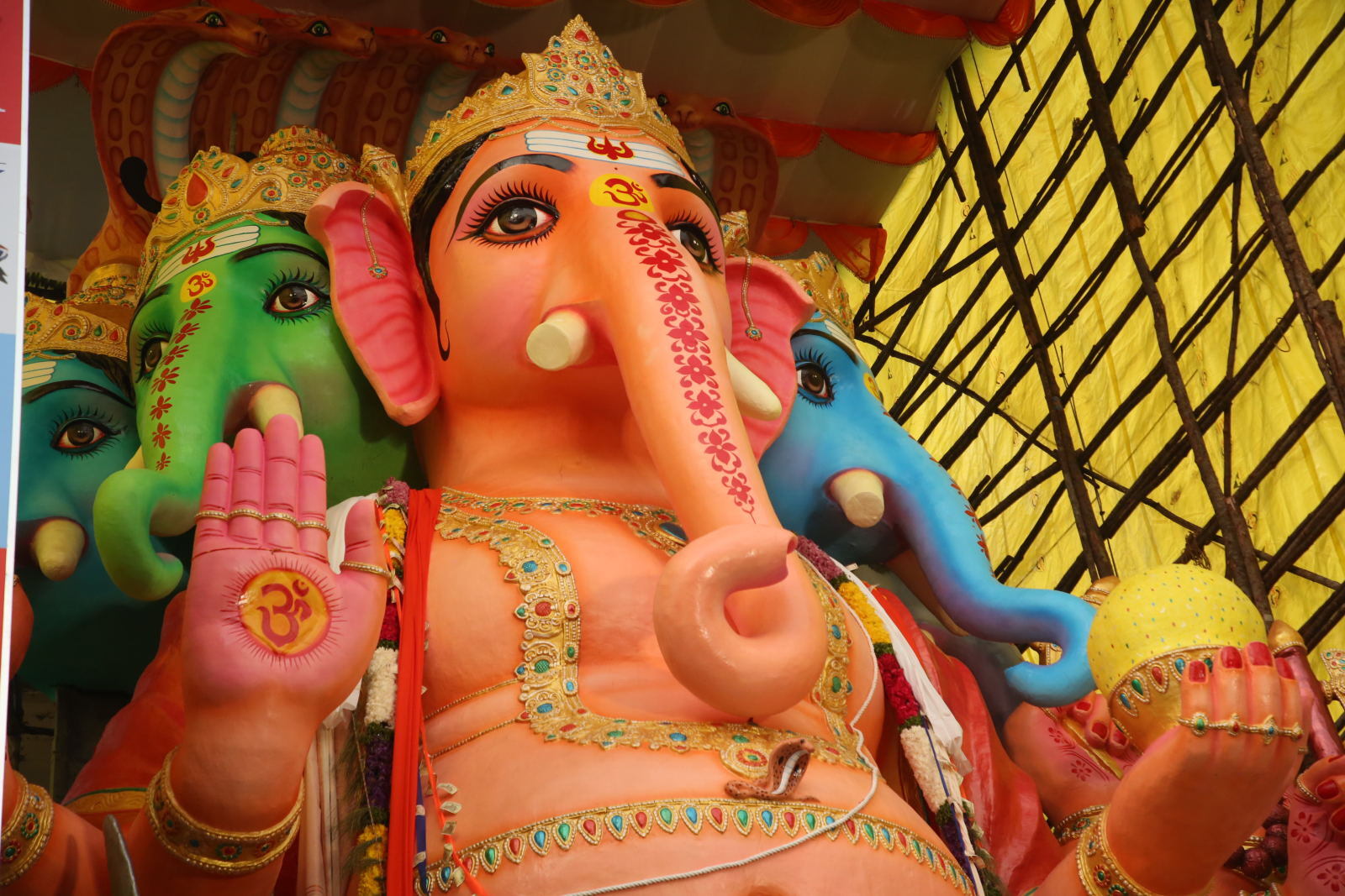 69 Feet Khairatabad Ganesh Idol 2026 Gallery Set 2 69 Feet Khairatabad Ganesh Idol 2026 Gallery Set 2