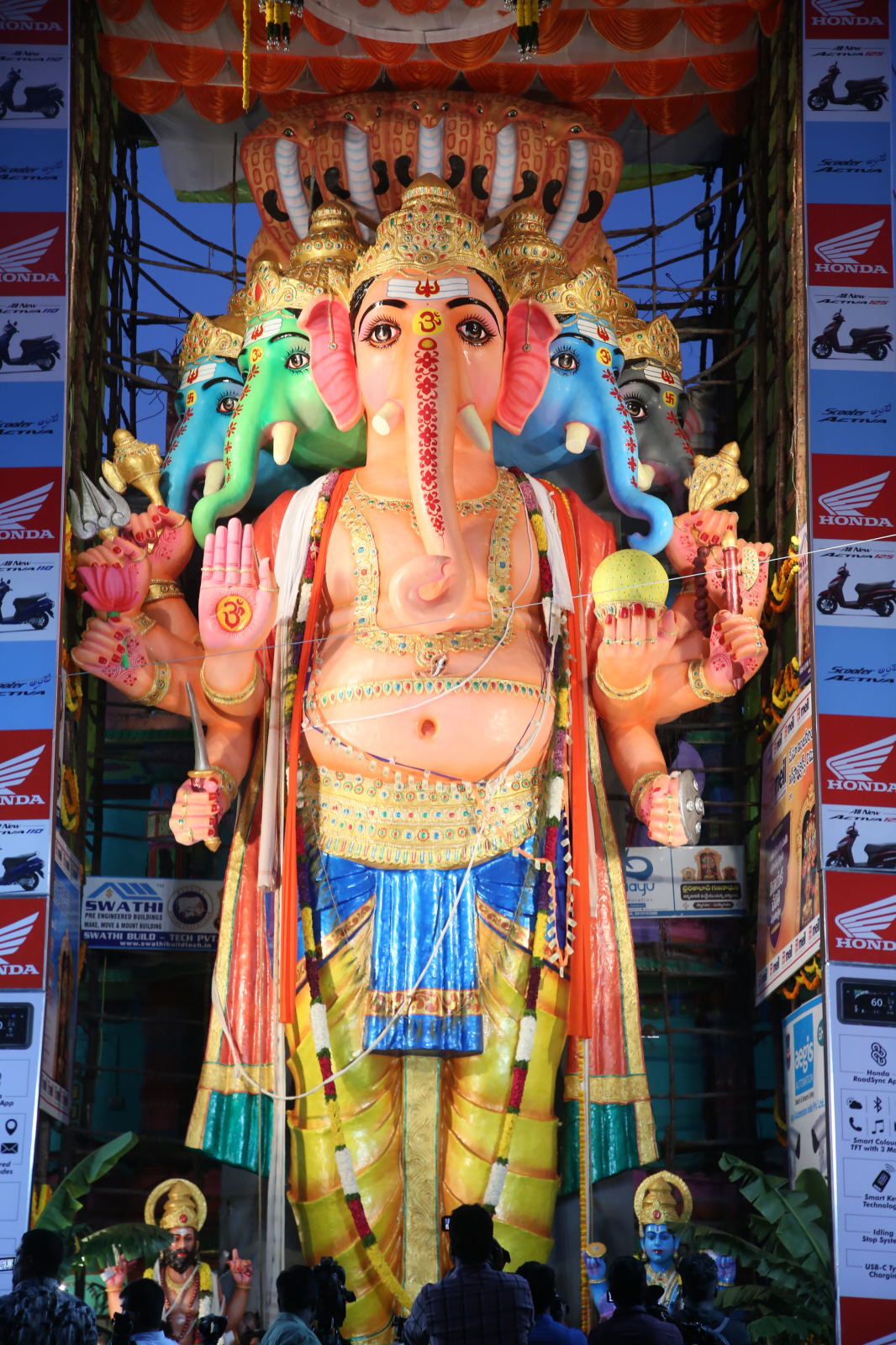 69 Feet Khairatabad Ganesh Idol 2026 Gallery Set 2 69 Feet Khairatabad Ganesh Idol 2026 Gallery Set 2