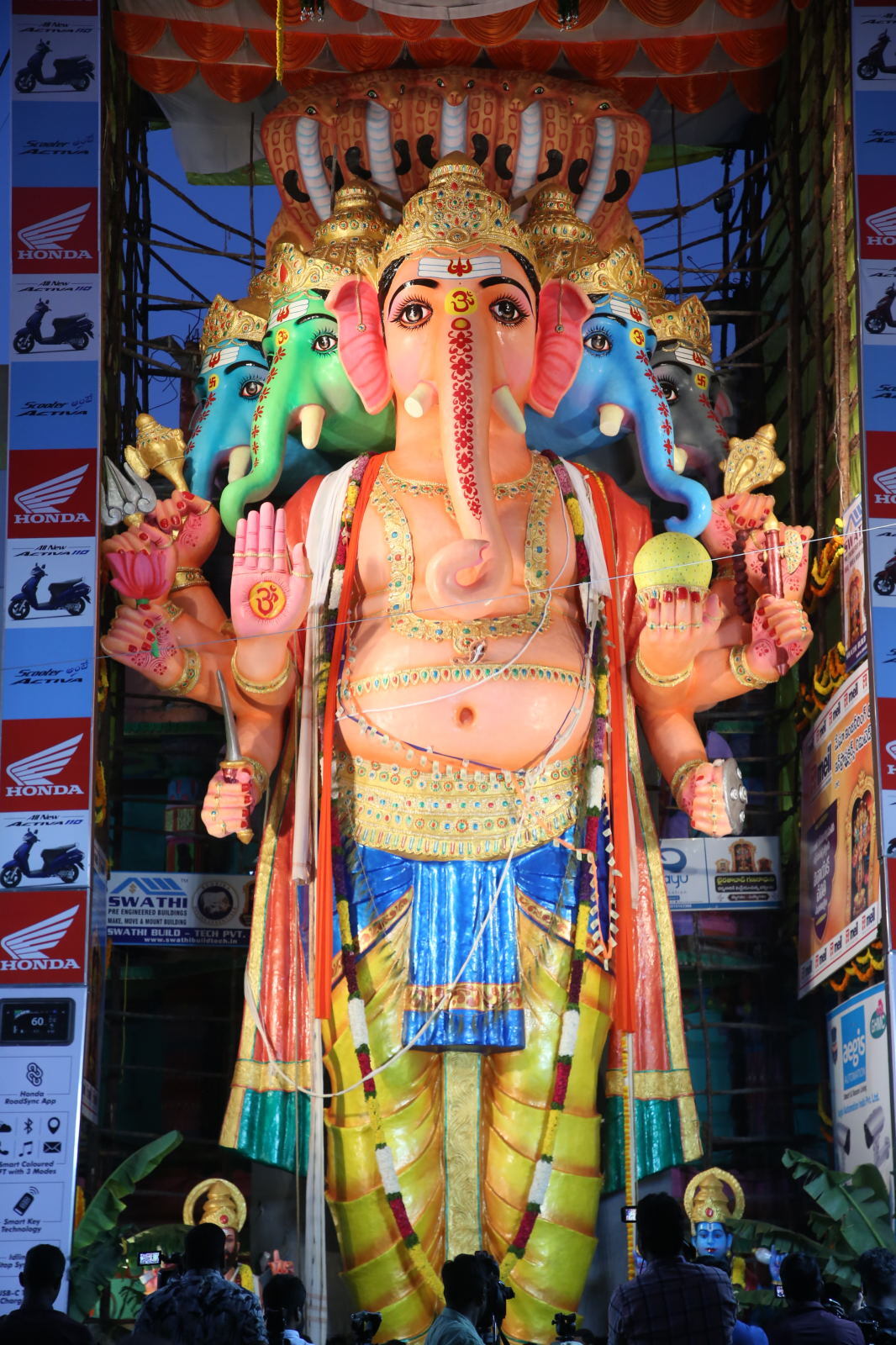 69 Feet Khairatabad Ganesh Idol 2026 Gallery Set 2 69 Feet Khairatabad Ganesh Idol 2026 Gallery Set 2