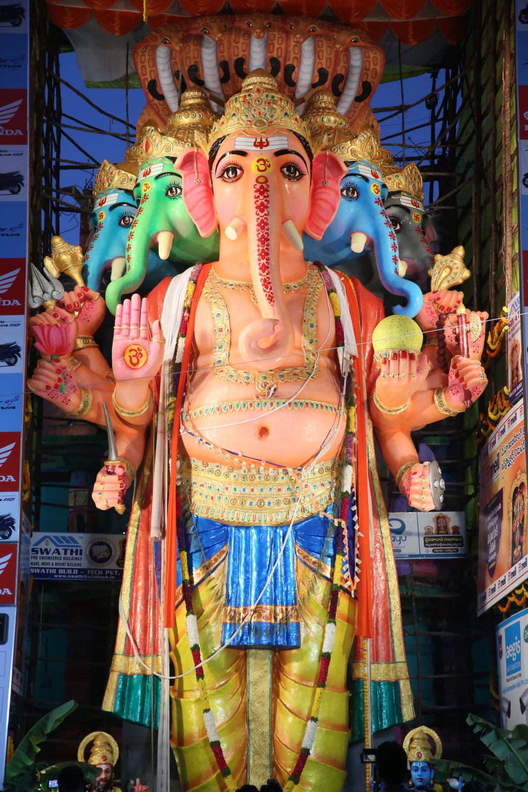 69 Feet Khairatabad Ganesh Idol 2026 Gallery Set 2 69 Feet Khairatabad Ganesh Idol 2026 Gallery Set 2