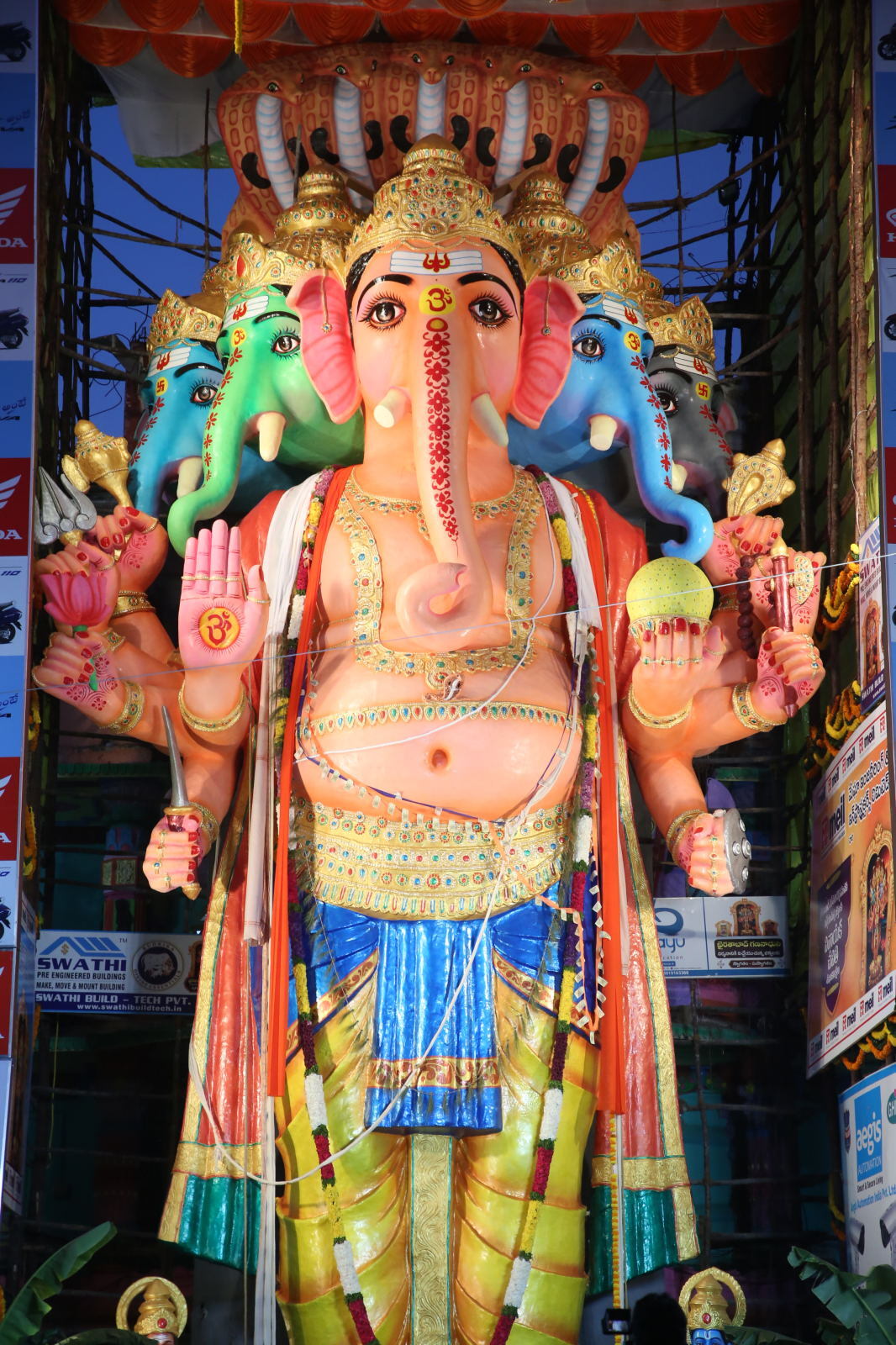 69 Feet Khairatabad Ganesh Idol 2026 Gallery Set 2 69 Feet Khairatabad Ganesh Idol 2026 Gallery Set 2
