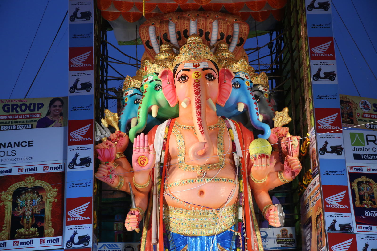 69 Feet Khairatabad Ganesh Idol 2026 Gallery Set 2 69 Feet Khairatabad Ganesh Idol 2026 Gallery Set 2