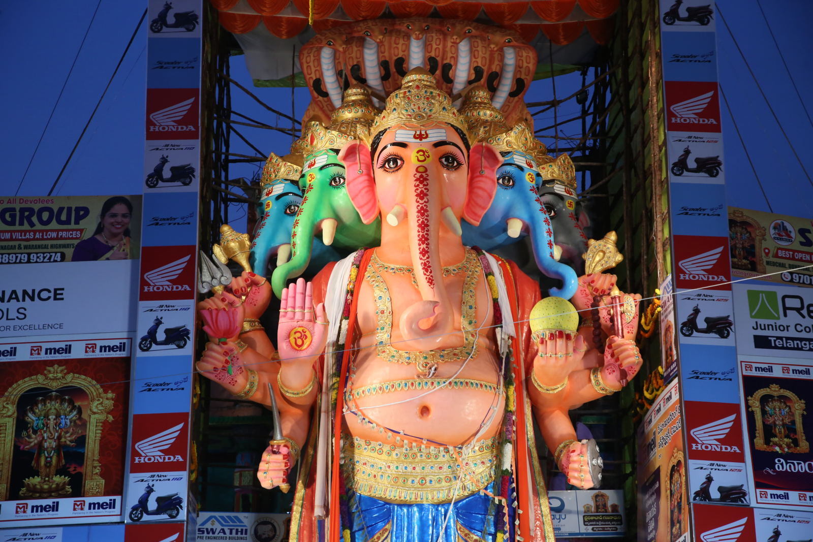 69 Feet Khairatabad Ganesh Idol 2026 Gallery Set 2 69 Feet Khairatabad Ganesh Idol 2026 Gallery Set 2