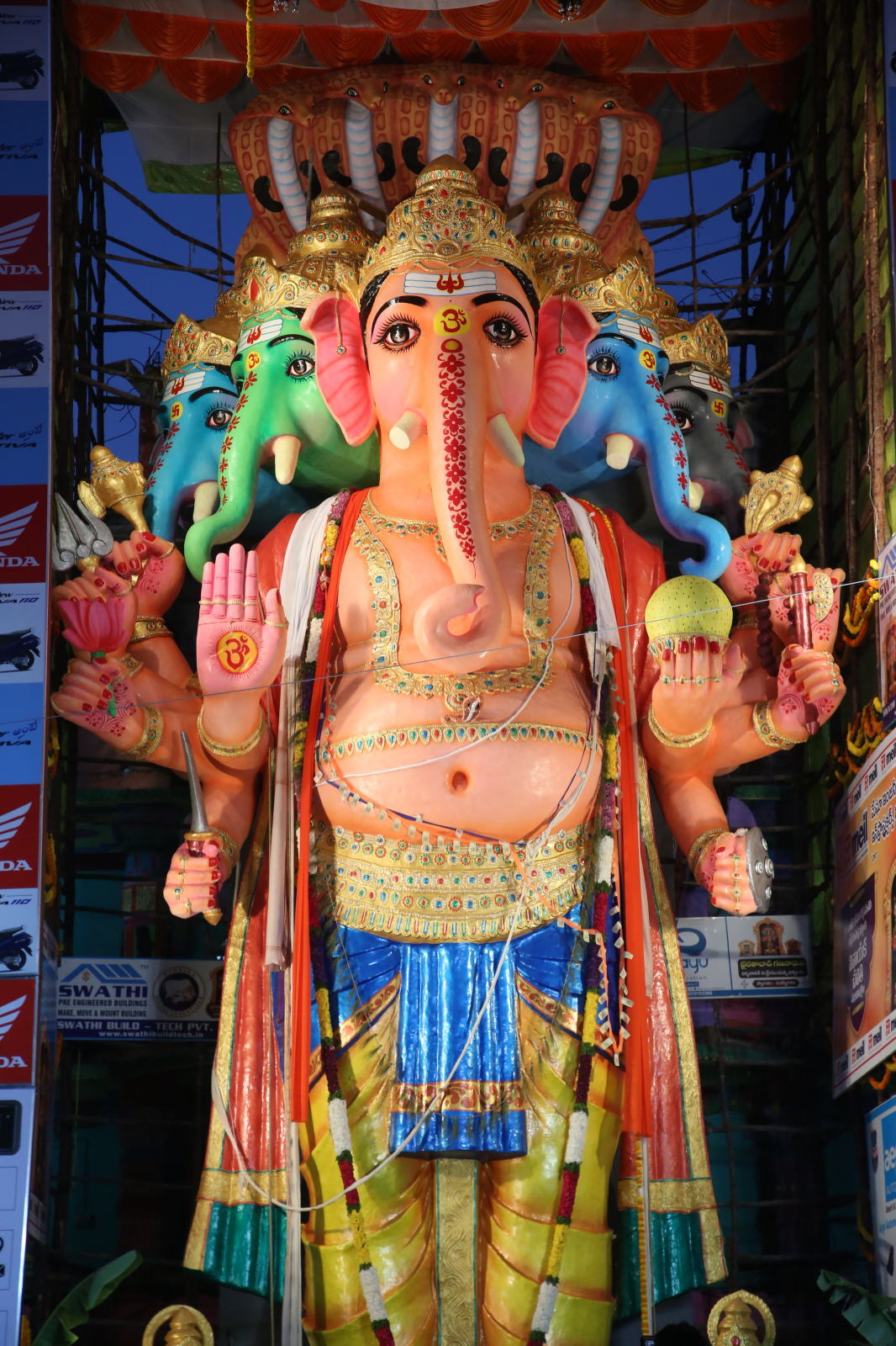 69 Feet Khairatabad Ganesh Idol 2026 Gallery Set 2 69 Feet Khairatabad Ganesh Idol 2026 Gallery Set 2