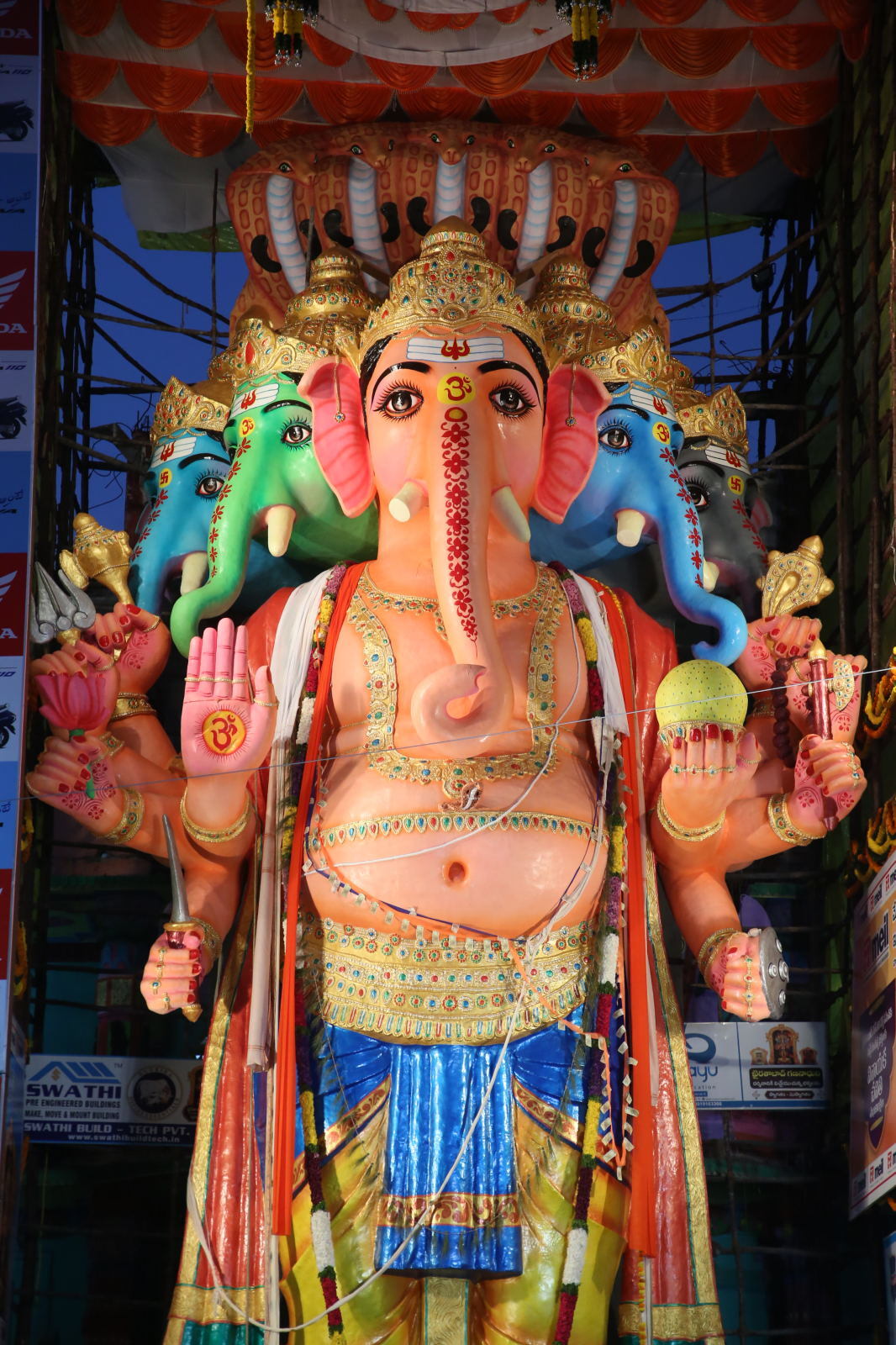 69 Feet Khairatabad Ganesh Idol 2026 Gallery Set 2 69 Feet Khairatabad Ganesh Idol 2026 Gallery Set 2