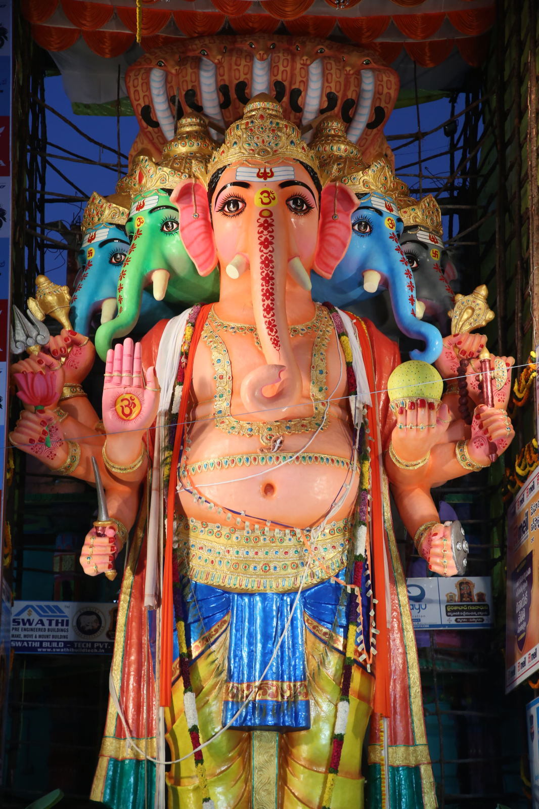 69 Feet Khairatabad Ganesh Idol 2026 Gallery Set 2 69 Feet Khairatabad Ganesh Idol 2026 Gallery Set 2