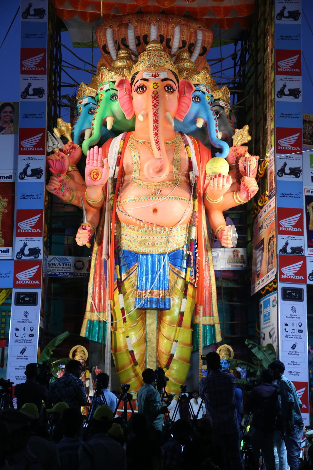 69 Feet Khairatabad Ganesh Idol 2026 Gallery Set 2 69 Feet Khairatabad Ganesh Idol 2026 Gallery Set 2