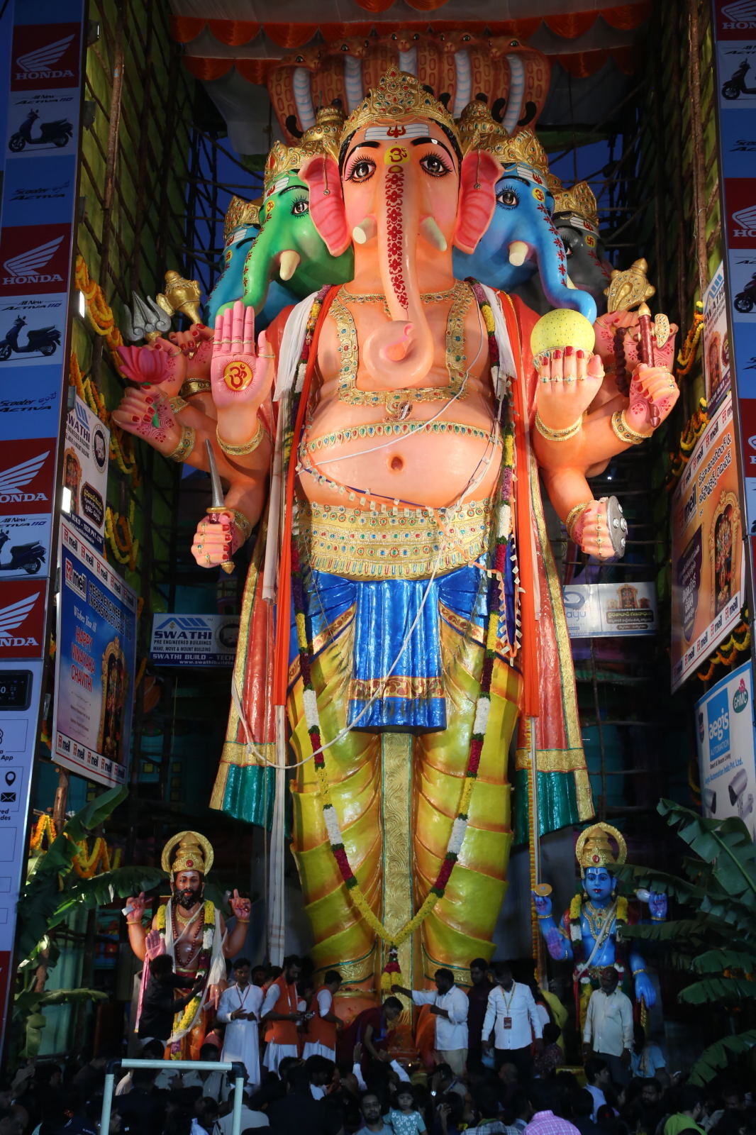 69 Feet Khairatabad Ganesh Idol 2026 Gallery Set 2 69 Feet Khairatabad Ganesh Idol 2026 Gallery Set 2