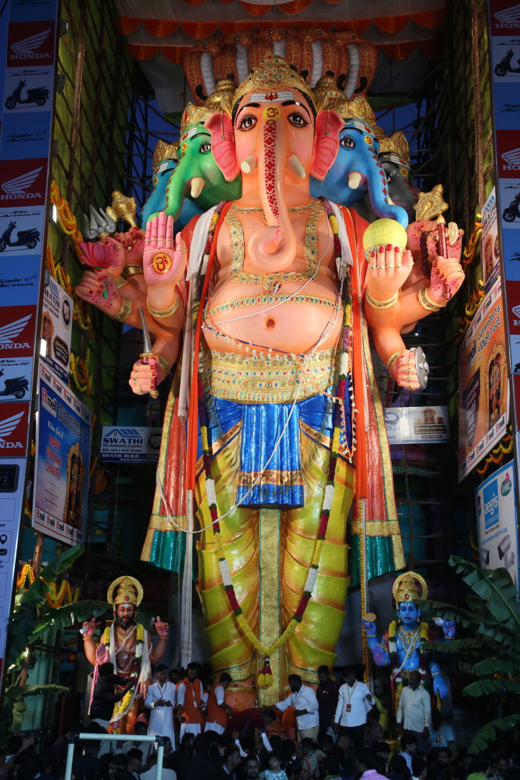 69 Feet Khairatabad Ganesh Idol 2026 Gallery Set 2 69 Feet Khairatabad Ganesh Idol 2026 Gallery Set 2