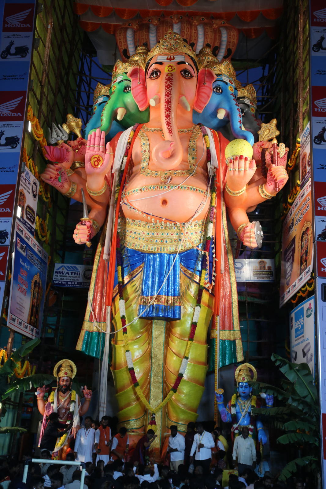 69 Feet Khairatabad Ganesh Idol 2026 Gallery Set 2 69 Feet Khairatabad Ganesh Idol 2026 Gallery Set 2