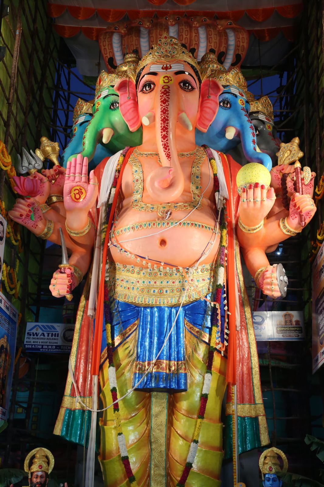 69 Feet Khairatabad Ganesh Idol 2026 Gallery Set 2 69 Feet Khairatabad Ganesh Idol 2026 Gallery Set 2