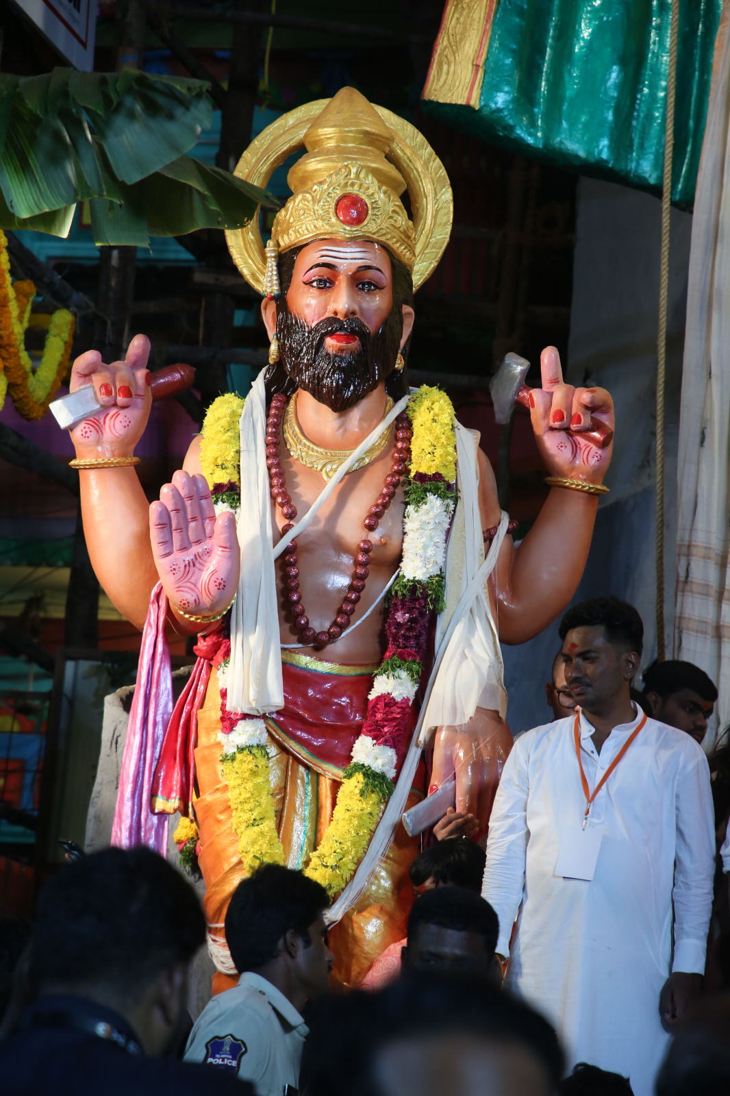 69 Feet Khairatabad Ganesh Idol 2026 Gallery Set 2 69 Feet Khairatabad Ganesh Idol 2026 Gallery Set 2