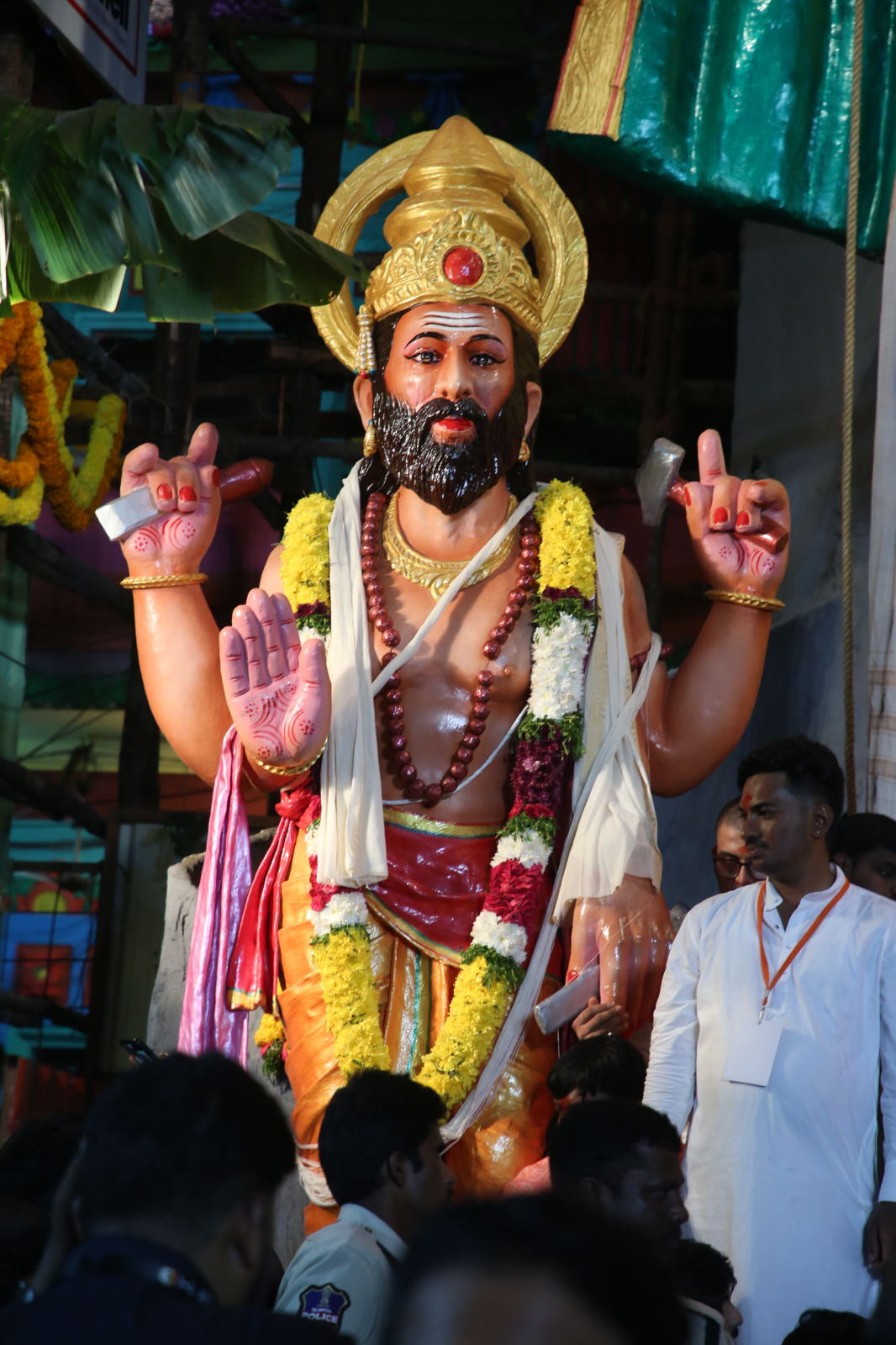 69 Feet Khairatabad Ganesh Idol 2026 Gallery Set 2 69 Feet Khairatabad Ganesh Idol 2026 Gallery Set 2