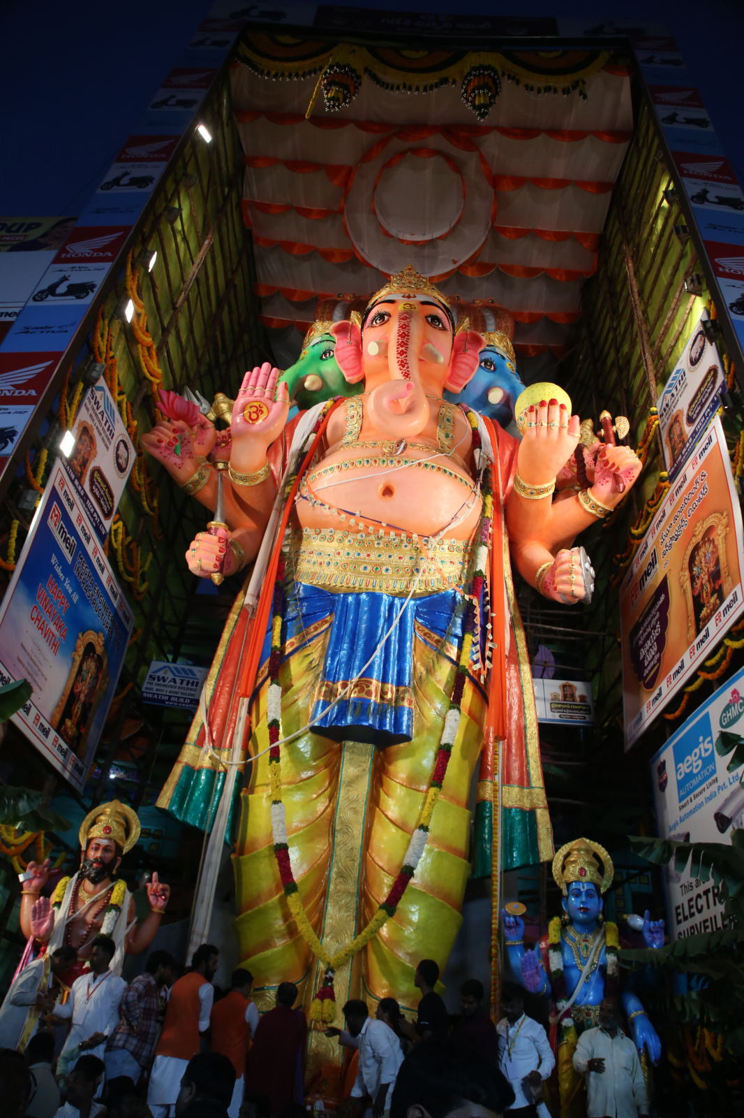 69 Feet Khairatabad Ganesh Idol 2026 Gallery Set 2 69 Feet Khairatabad Ganesh Idol 2026 Gallery Set 2