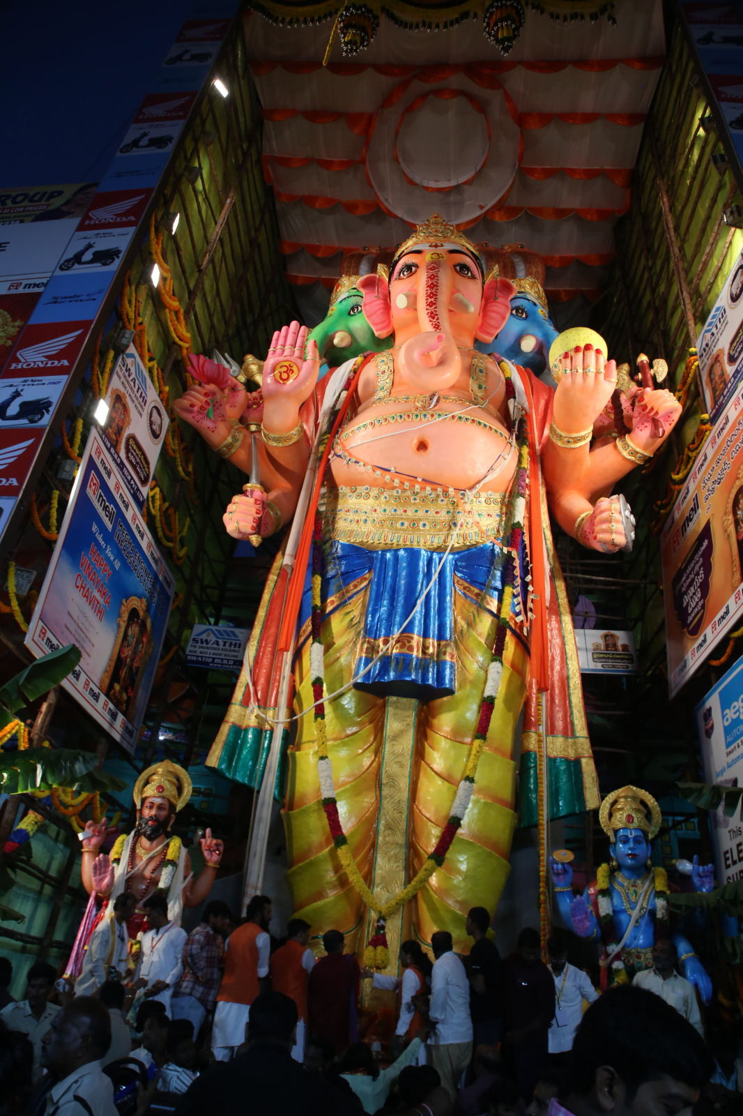 69 Feet Khairatabad Ganesh Idol 2026 Gallery Set 2 69 Feet Khairatabad Ganesh Idol 2026 Gallery Set 2