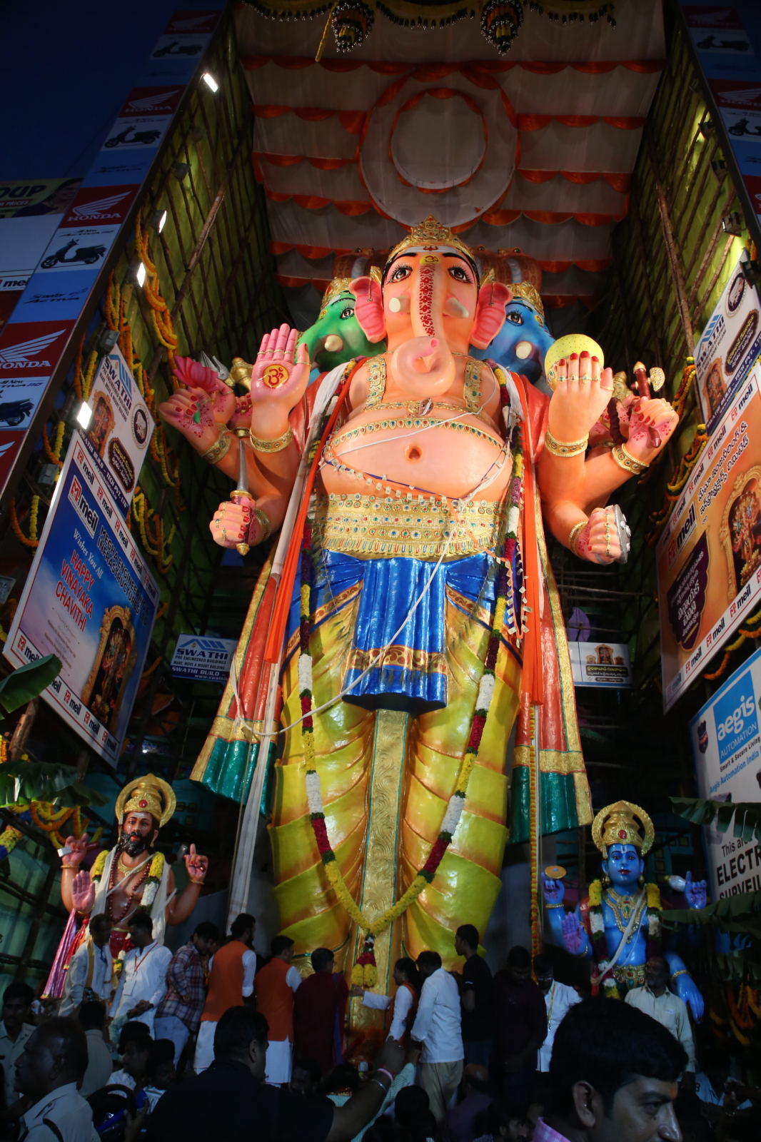 69 Feet Khairatabad Ganesh Idol 2026 Gallery Set 2 69 Feet Khairatabad Ganesh Idol 2026 Gallery Set 2