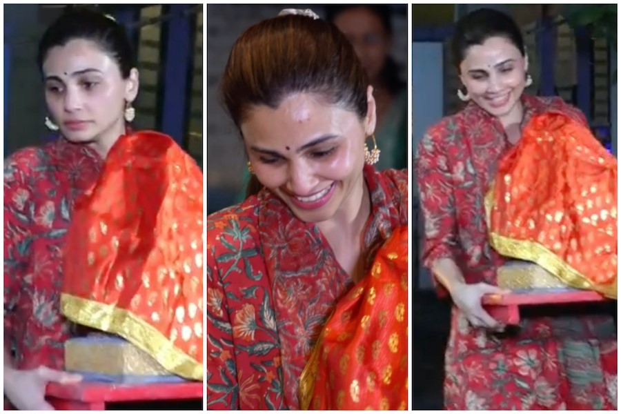 Daisy Shah Welcomes Ganpati Bappa Says Spirituality Is About Keeping Your Heart Pure and Intentions Genuine Daisy Shah Welcomes Ganpati Bappa Says Spirituality Is About Keeping Your Heart Pure and Intentions Genuine