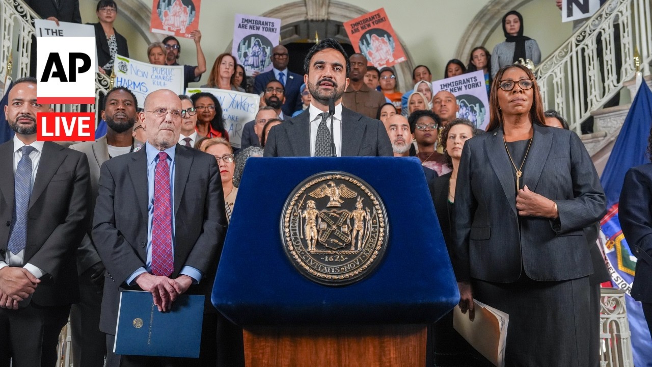 NYC files a lawsuit against the Trump administration over new immigration rule (Video) NYC files a lawsuit against the Trump administration over new immigration rule (Video)