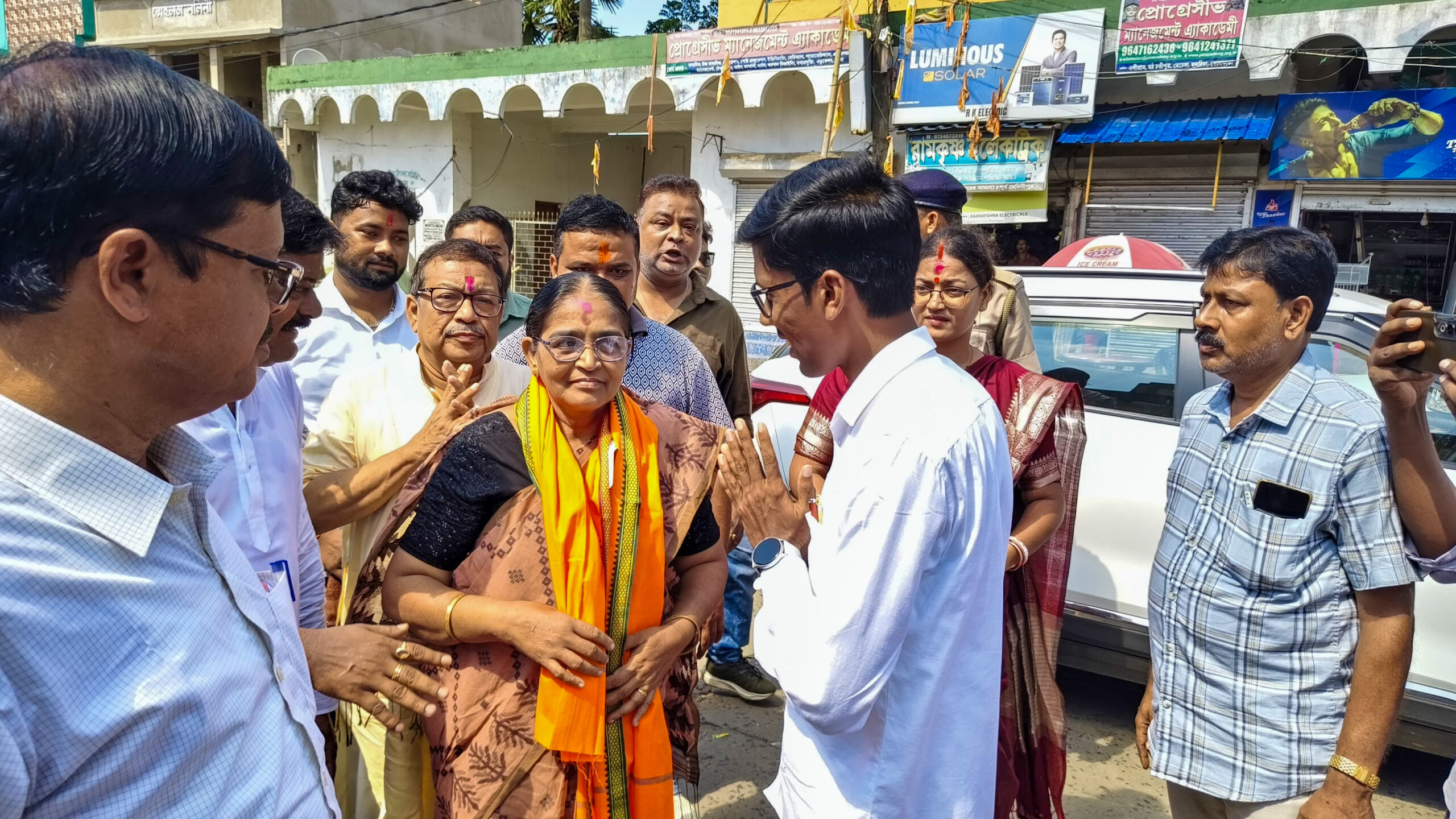 Mother of Suvendu Adhikari's slain aide to be BJP's candidate for Nandigram bypoll Mother of Suvendu Adhikari's slain aide to be BJP's candidate for Nandigram bypoll