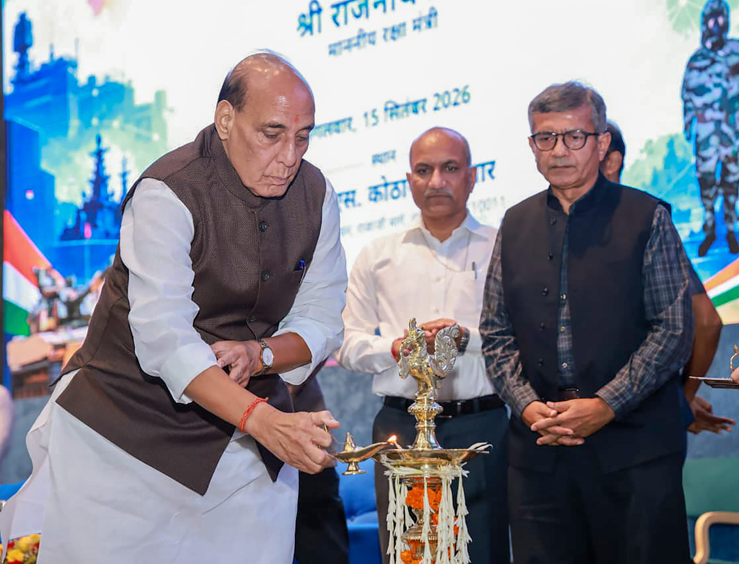 New Delhi: Rajnath Singh at VIMARSH 2026 #Gallery New Delhi: Rajnath Singh at VIMARSH 2026 #Gallery
