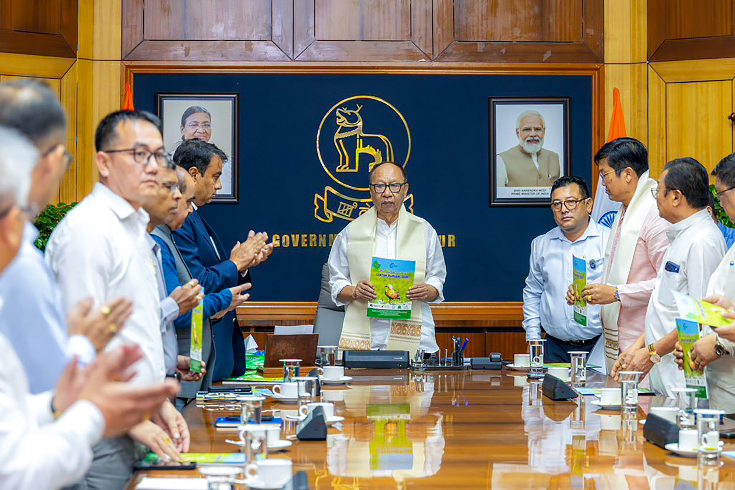 Imphal: CM Khemchand Singh launches Loktak Development Authority website #Gallery Imphal: CM Khemchand Singh launches Loktak Development Authority website #Gallery