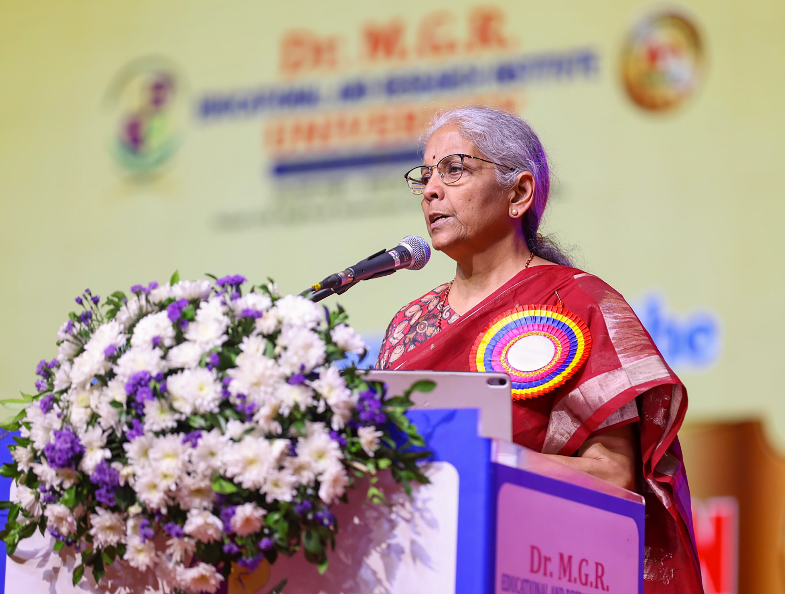 Chennai: Nirmala Sitharaman attends Convocation Ceremony #Gallery Chennai: Nirmala Sitharaman attends Convocation Ceremony #Gallery