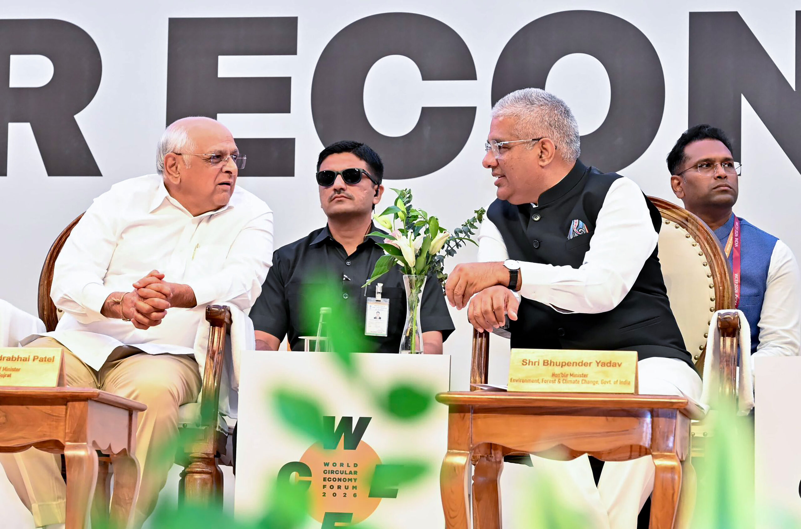 Gandhinagar: Bhupender Yadav attends World Circular Economy Forum 2026 #Gallery Gandhinagar: Bhupender Yadav attends World Circular Economy Forum 2026 #Gallery