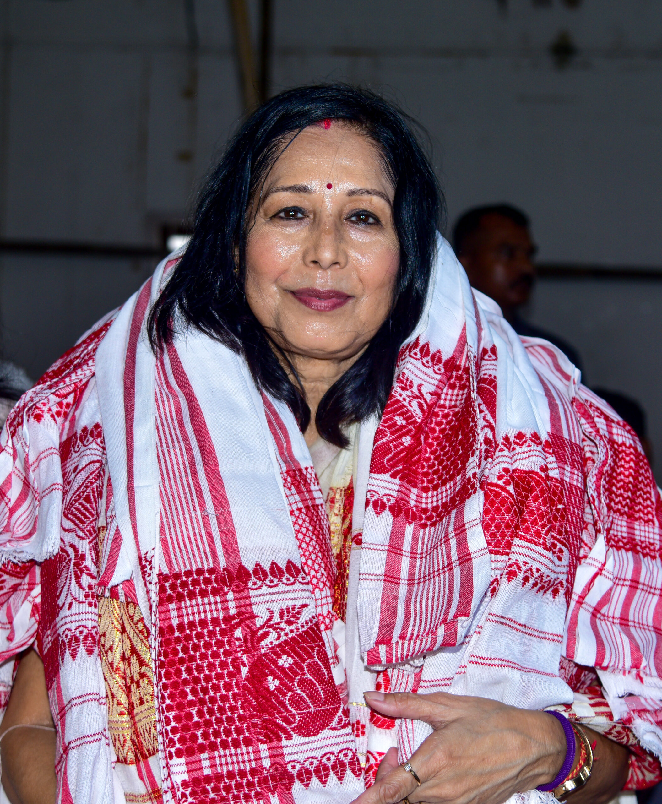 Nagaon: Congress candidate for the Nagaon Lok Sabha bypoll Sibamoni Bora during a welcome ceremony following the announcement of her candidature at Rajib Bhawan, in Nagaon district, Assam, on Tuesday, September 15, 2026. (Photo: IANS)
