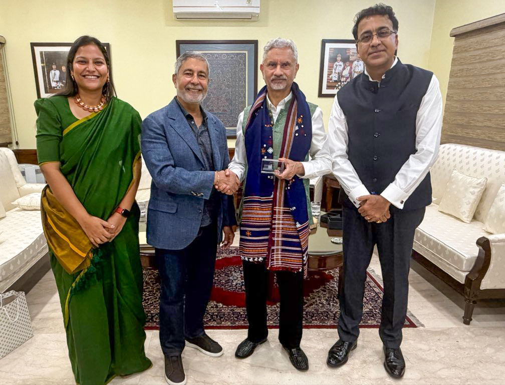 Micron CEO Sanjay Mehrotra Meets Jaishankar in New Delhi #Gallery Micron CEO Sanjay Mehrotra Meets Jaishankar in New Delhi #Gallery