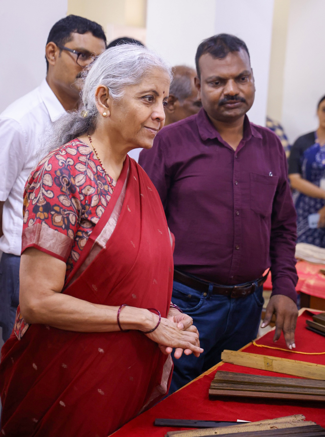 Chennai: Nirmala Sitharaman visits Dr. U. V. Swaminatha Iyer Library #Gallery Chennai: Nirmala Sitharaman visits Dr. U. V. Swaminatha Iyer Library #Gallery