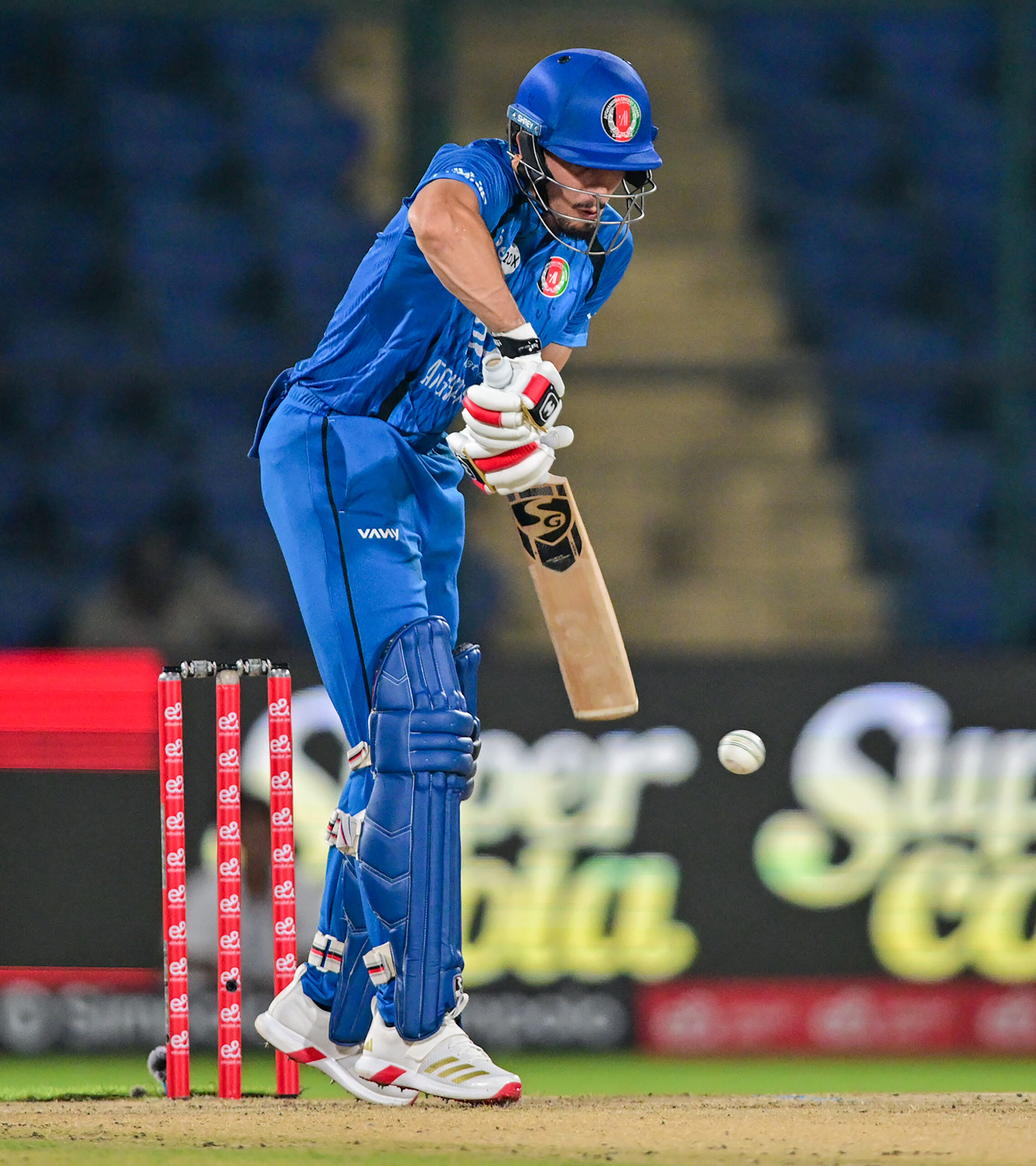New Delhi: Afghanistan's Sediqullah Atal plays a shot during the second T20I match between India and Afghanistan at Arun Jaitley Stadium in New Delhi on Tuesday, September 15, 2026. (Photo: IANS/Kamal Kishore)