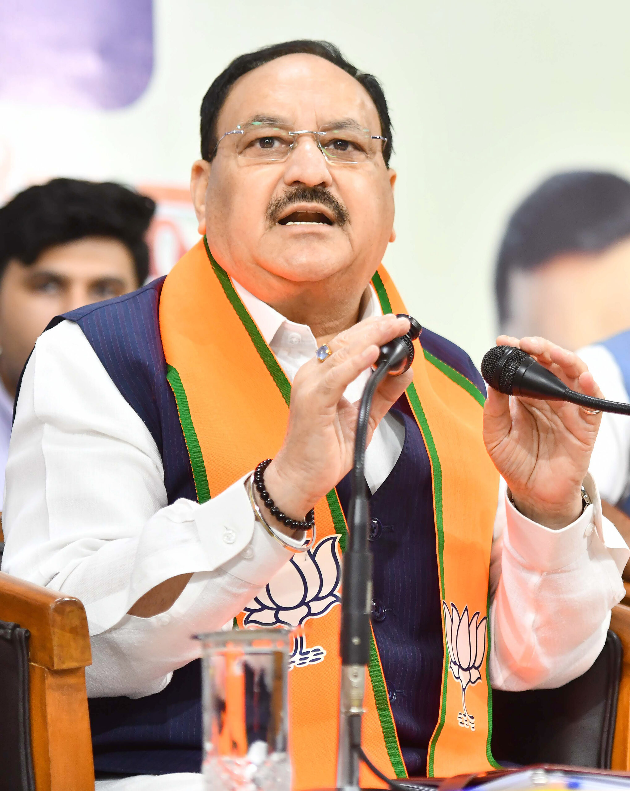 Bengaluru: JP Nadda Attends Seva Sankalp Abhiyan Meeting #Gallery Bengaluru: JP Nadda Attends Seva Sankalp Abhiyan Meeting #Gallery