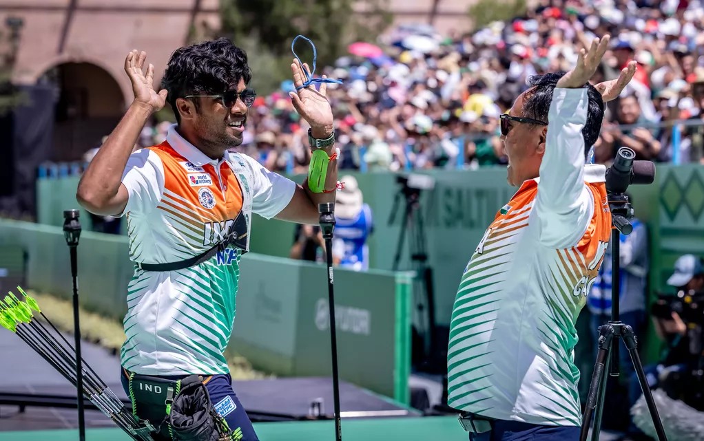 ‘May he keep bringing laurels’: Dhiraj’s father Sravan hails son’s historic World Cup Final gold ‘May he keep bringing laurels’: Dhiraj’s father Sravan hails son’s historic World Cup Final gold