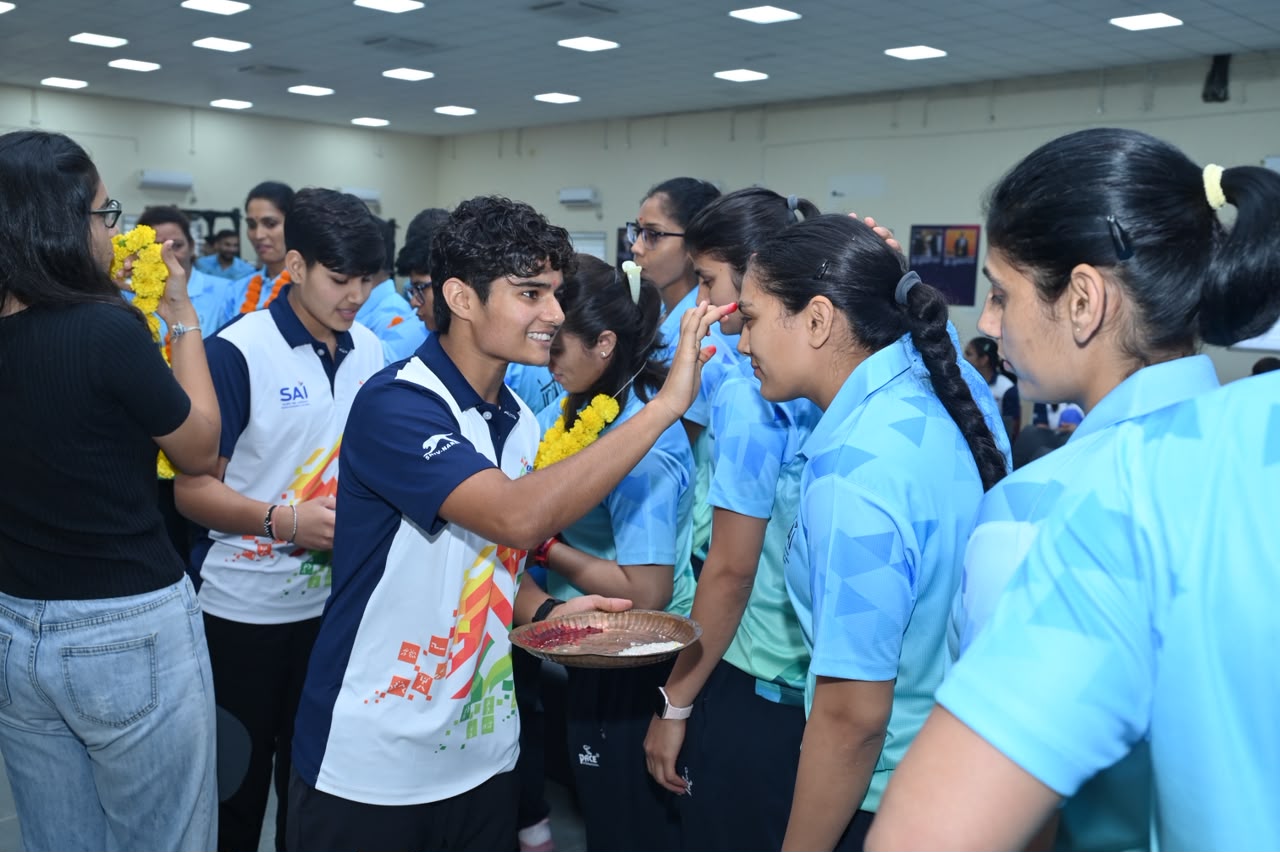 Asian Games: Indian kabaddi teams receive warm send-off at SAI NCOE in Gandhinagar Asian Games: Indian kabaddi teams receive warm send-off at SAI NCOE in Gandhinagar
